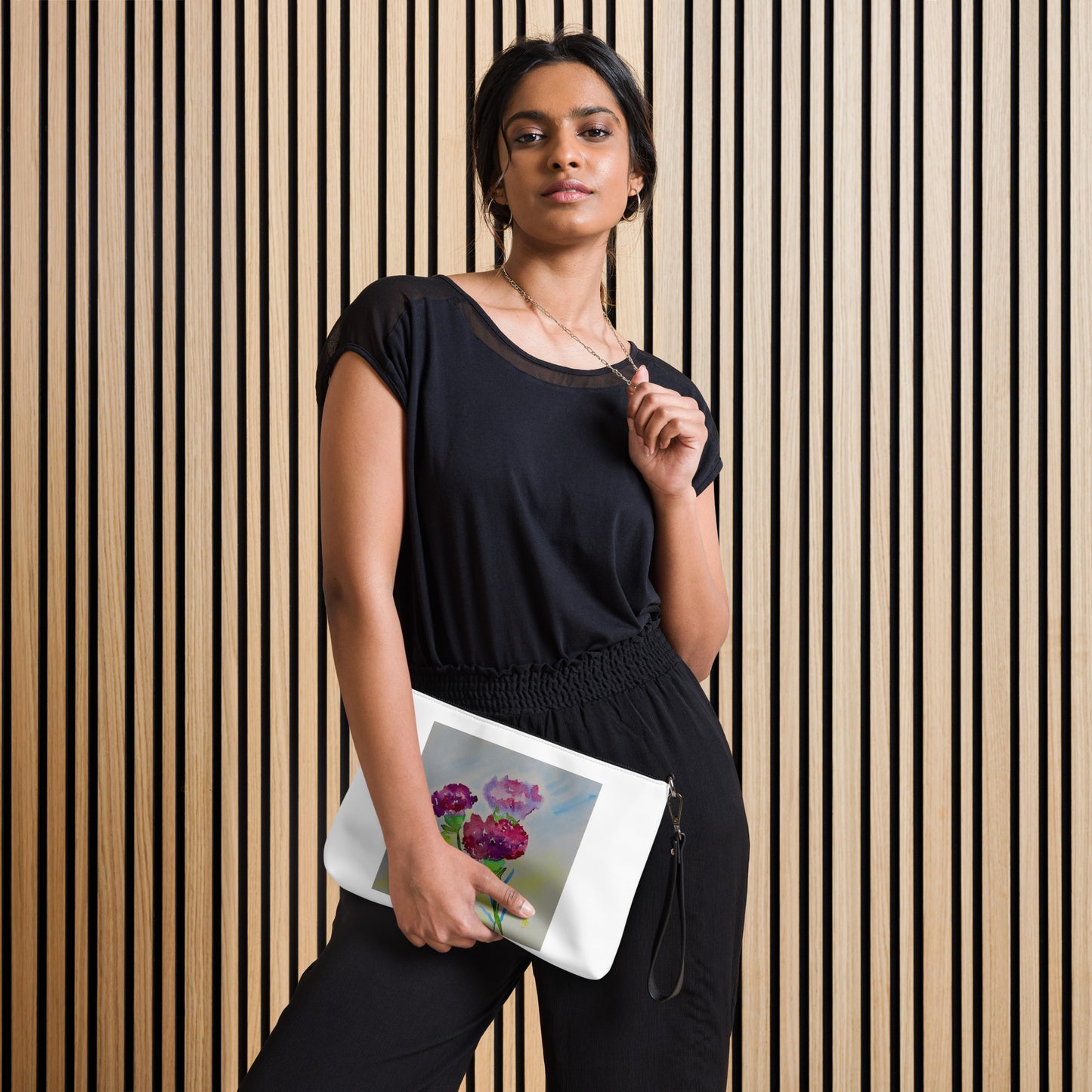 Stylish crossbody bag featuring original artwork—compact, lightweight, and designed for hands-free convenience; perfect for everyday use, travel, or festivals with artistic flair and functional storage.
