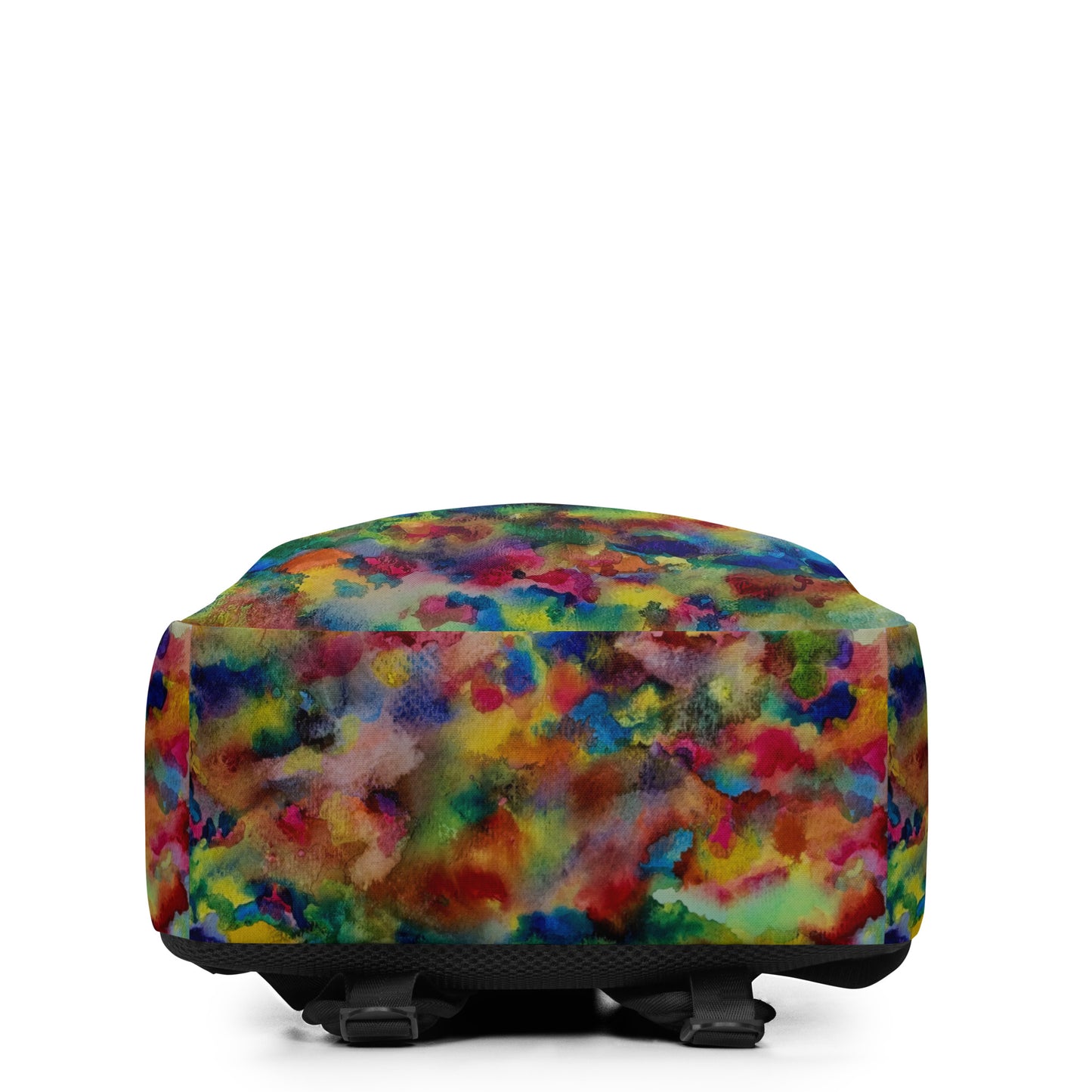 Stylish backpack featuring original artwork, with spacious compartments and durable construction—perfect for school, travel, work, or everyday use; combines function with artistic flair.