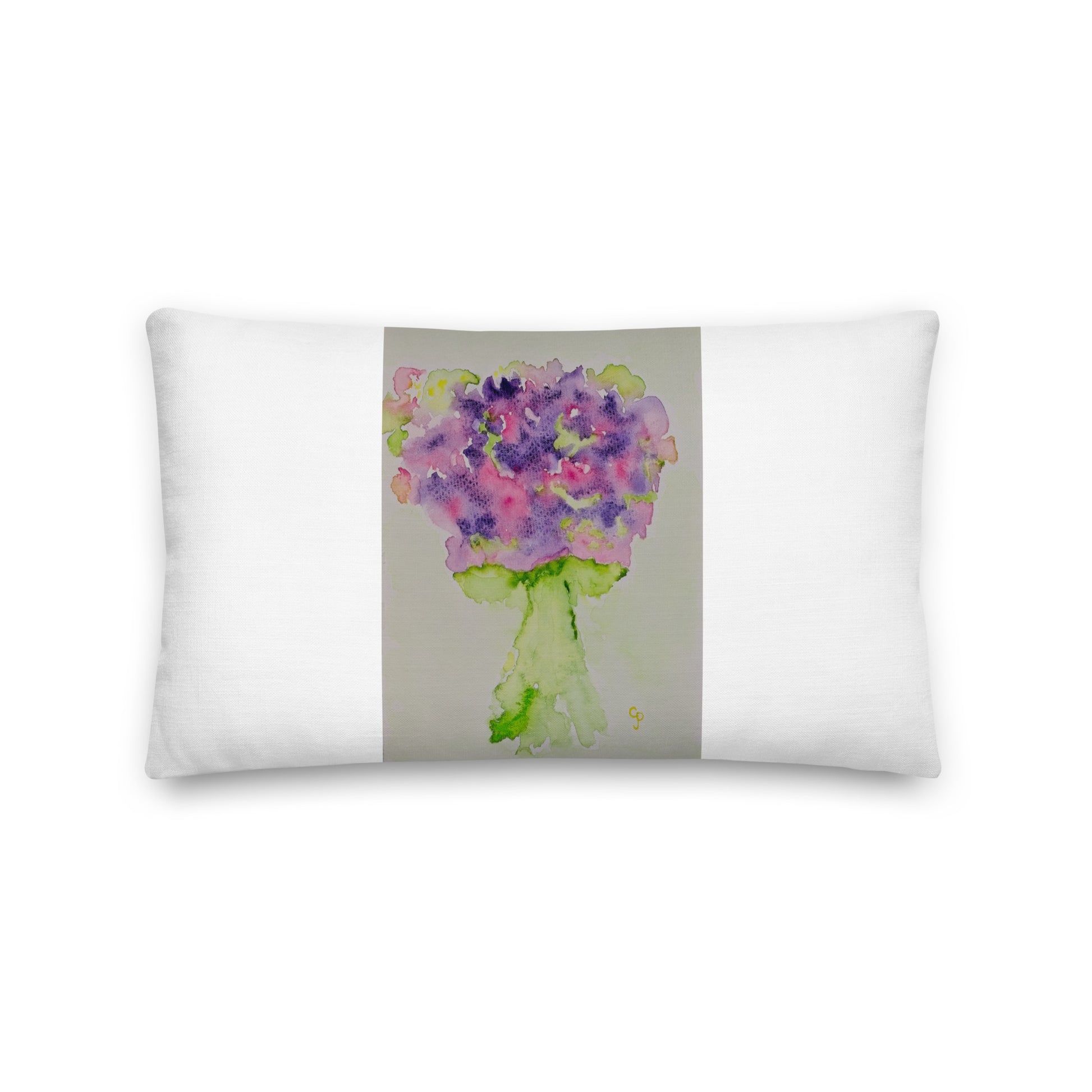 Decorative pillow featuring original artwork—plush, soft-touch fabric with a removable cover; perfect for enhancing living rooms, bedrooms, or cozy spaces with artistic home decor.