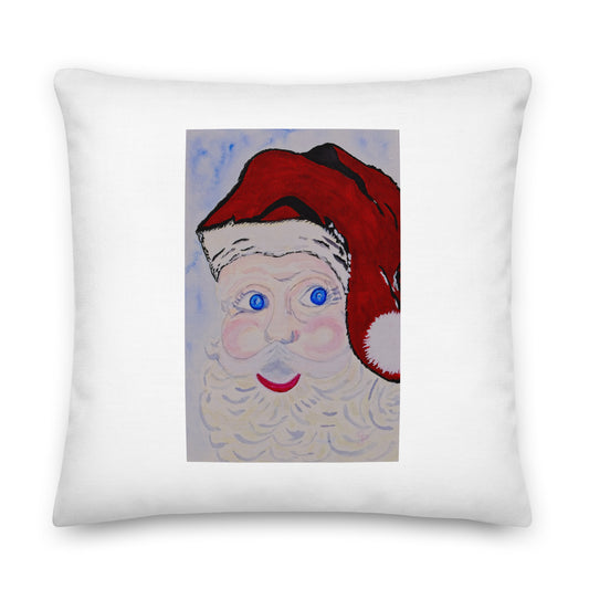 Decorative pillow featuring original artwork—plush, soft-touch fabric with a removable cover; perfect for enhancing living rooms, bedrooms, or cozy spaces with artistic home decor.