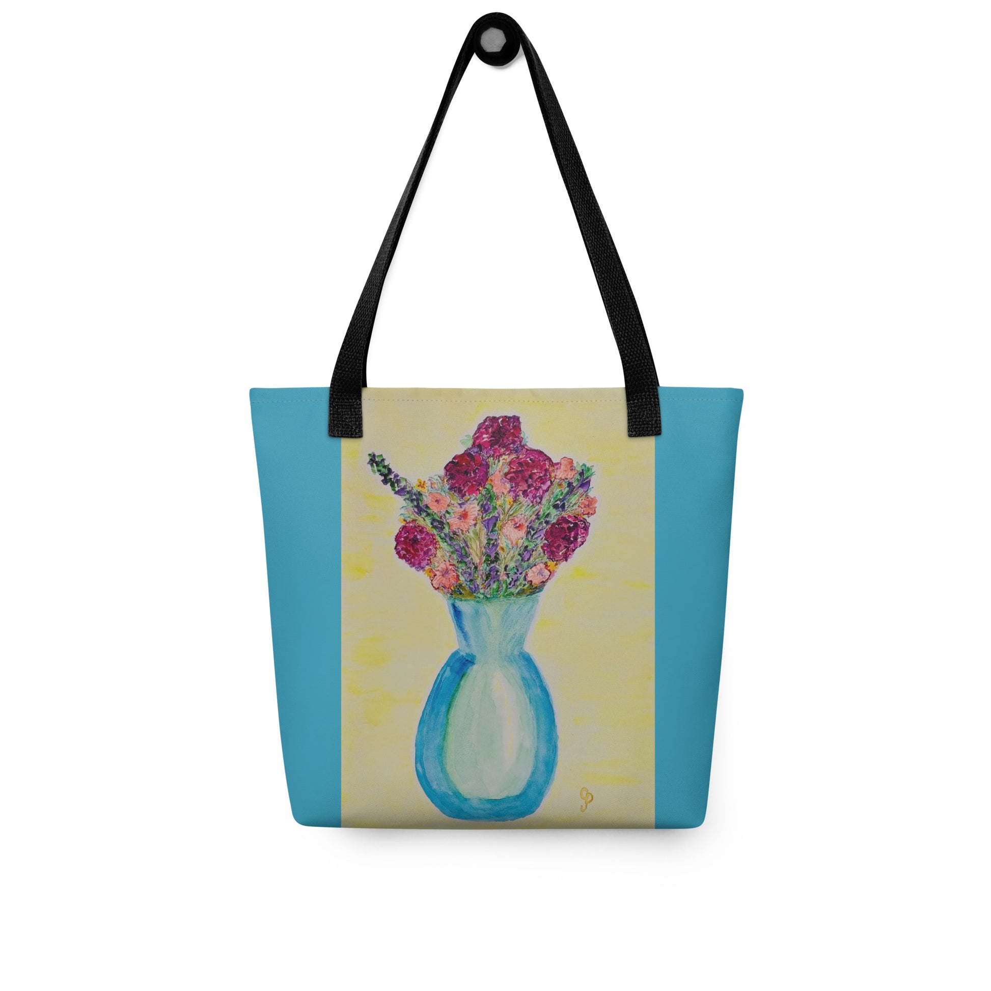 Tote bag with floral design