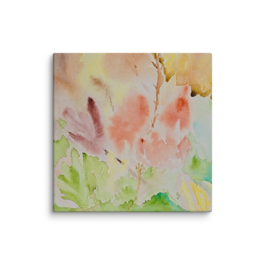 Original canvas wall art featuring watercolor art design, perfect for home decor, gallery walls, or office spaces—high-quality artwork that adds color, character, and creativity to any room.