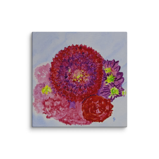 Original canvas wall art featuring watercolor art design, perfect for home decor, gallery walls, or office spaces—high-quality artwork that adds color, character, and creativity to any room.