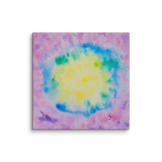 Original canvas wall art featuring watercolor art design, perfect for home decor, gallery walls, or office spaces—high-quality artwork that adds color, character, and creativity to any room.