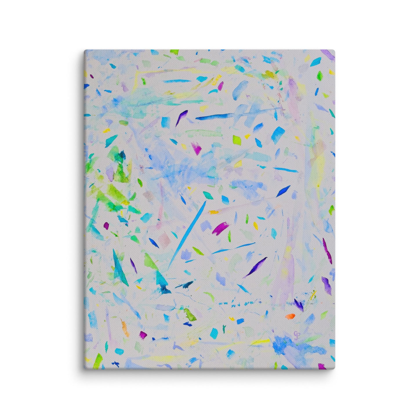 Original canvas wall art featuring watercolor art design, perfect for home decor, gallery walls, or office spaces—high-quality artwork that adds color, character, and creativity to any room.