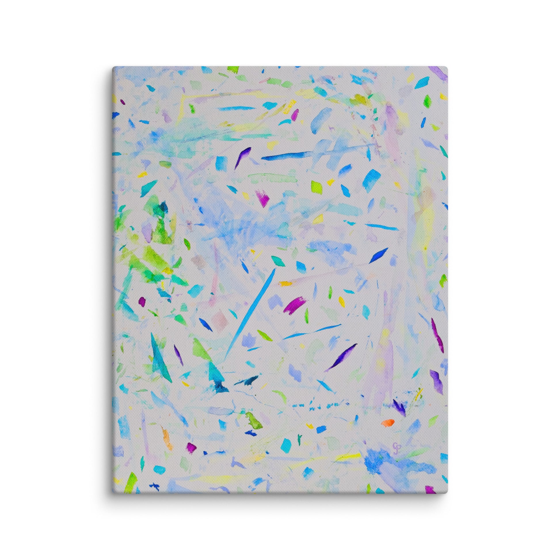 Original canvas wall art featuring watercolor art design, perfect for home decor, gallery walls, or office spaces—high-quality artwork that adds color, character, and creativity to any room.