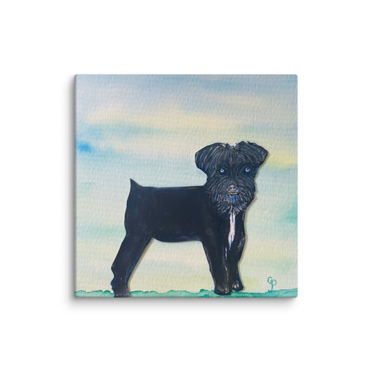 Original canvas wall art featuring watercolor art design, perfect for home decor, gallery walls, or office spaces—high-quality artwork that adds color, character, and creativity to any room.