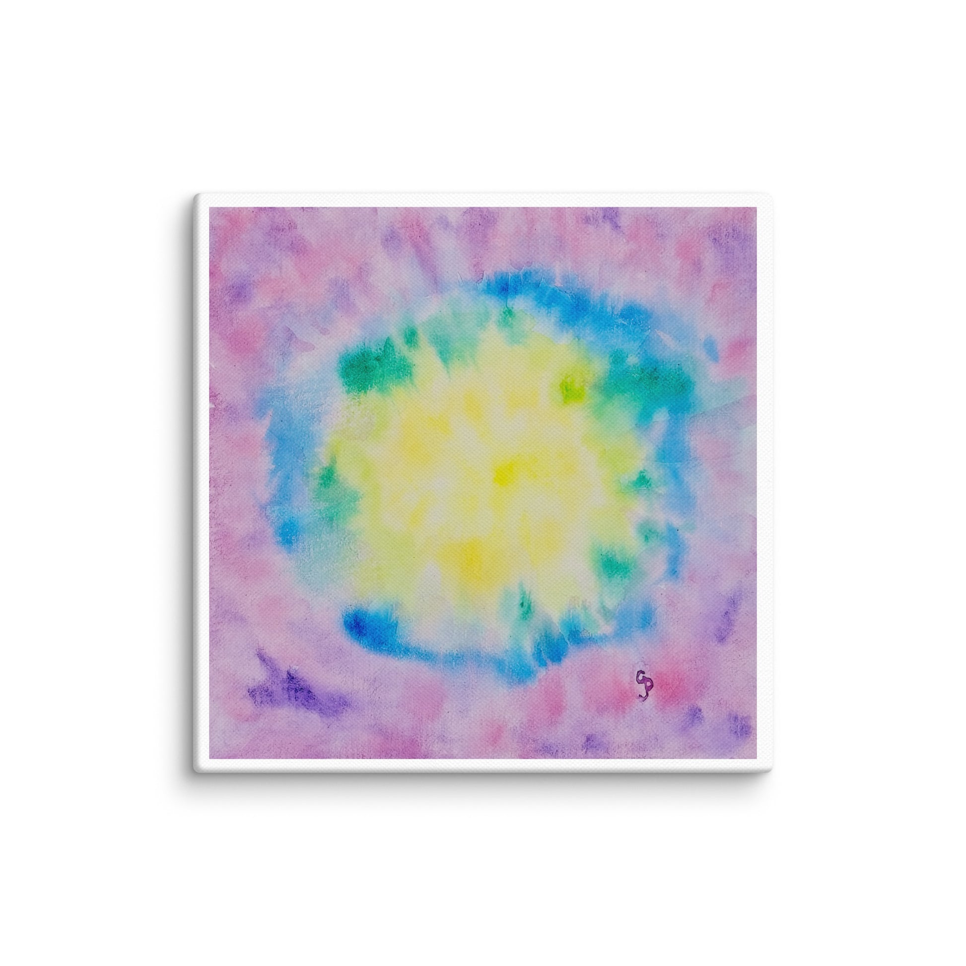 Original canvas wall art featuring watercolor art design, perfect for home decor, gallery walls, or office spaces—high-quality artwork that adds color, character, and creativity to any room.