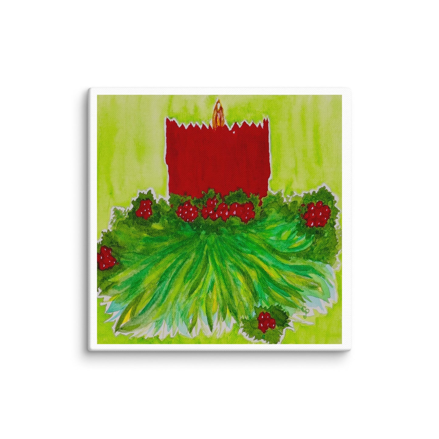 Original canvas wall art featuring watercolor art design, perfect for home decor, gallery walls, or office spaces—high-quality artwork that adds color, character, and creativity to any room.