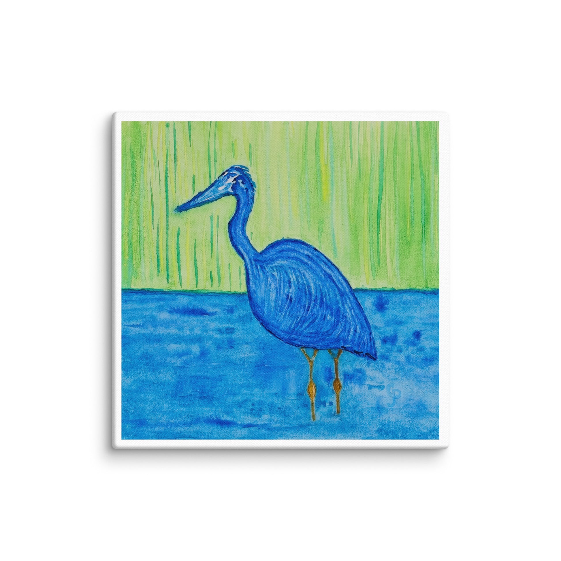 Original canvas wall art featuring watercolor art design, perfect for home decor, gallery walls, or office spaces—high-quality artwork that adds color, character, and creativity to any room.