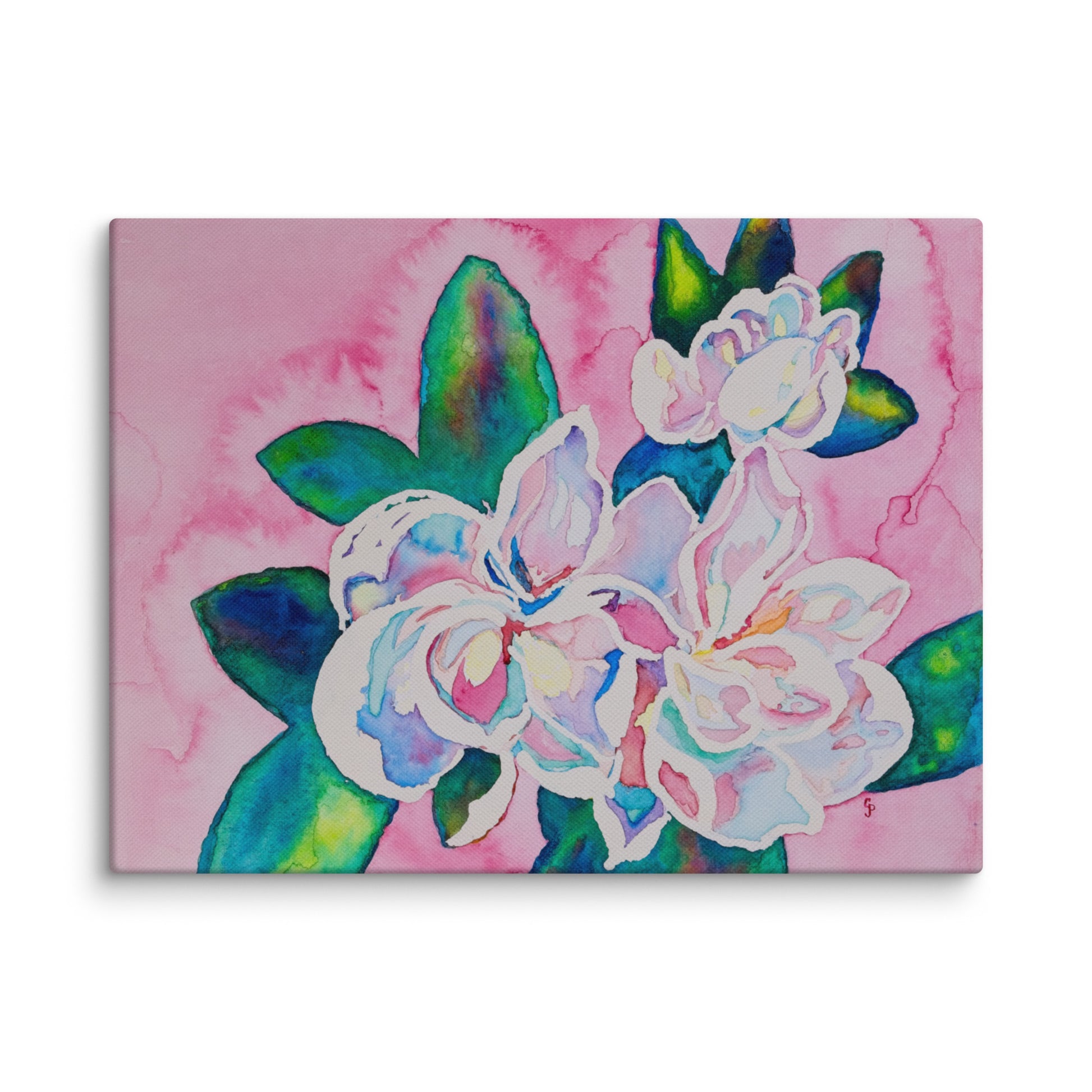 Original canvas wall art featuring watercolor art design, perfect for home decor, gallery walls, or office spaces—high-quality artwork that adds color, character, and creativity to any room.
