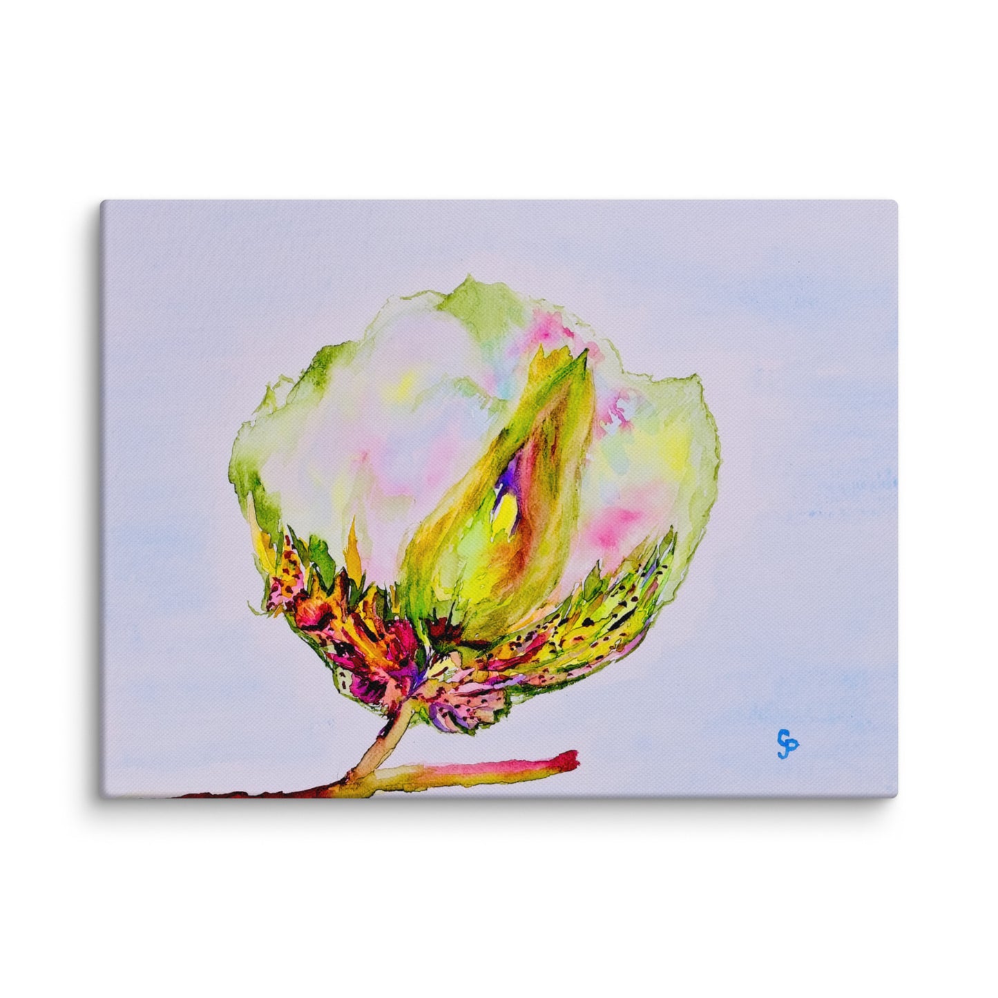 Original canvas wall art featuring watercolor art design, perfect for home decor, gallery walls, or office spaces—high-quality artwork that adds color, character, and creativity to any room.