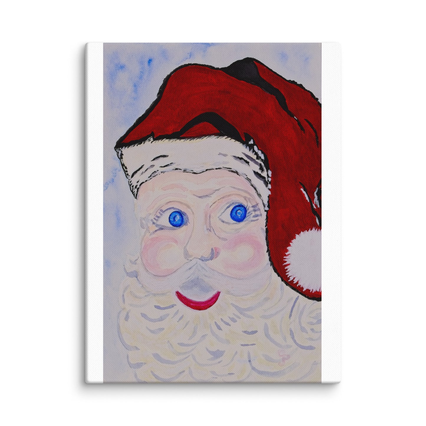 Original canvas wall art featuring watercolor art design, perfect for home decor, gallery walls, or office spaces—high-quality artwork that adds color, character, and creativity to any room.