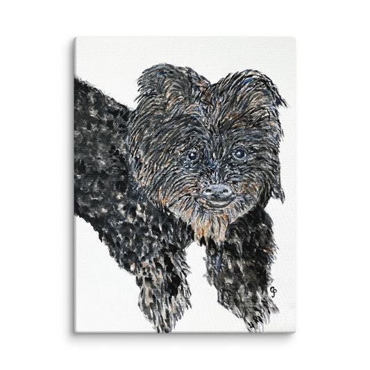 Original canvas wall art featuring watercolor art design, perfect for home decor, gallery walls, or office spaces—high-quality artwork that adds color, character, and creativity to any room.