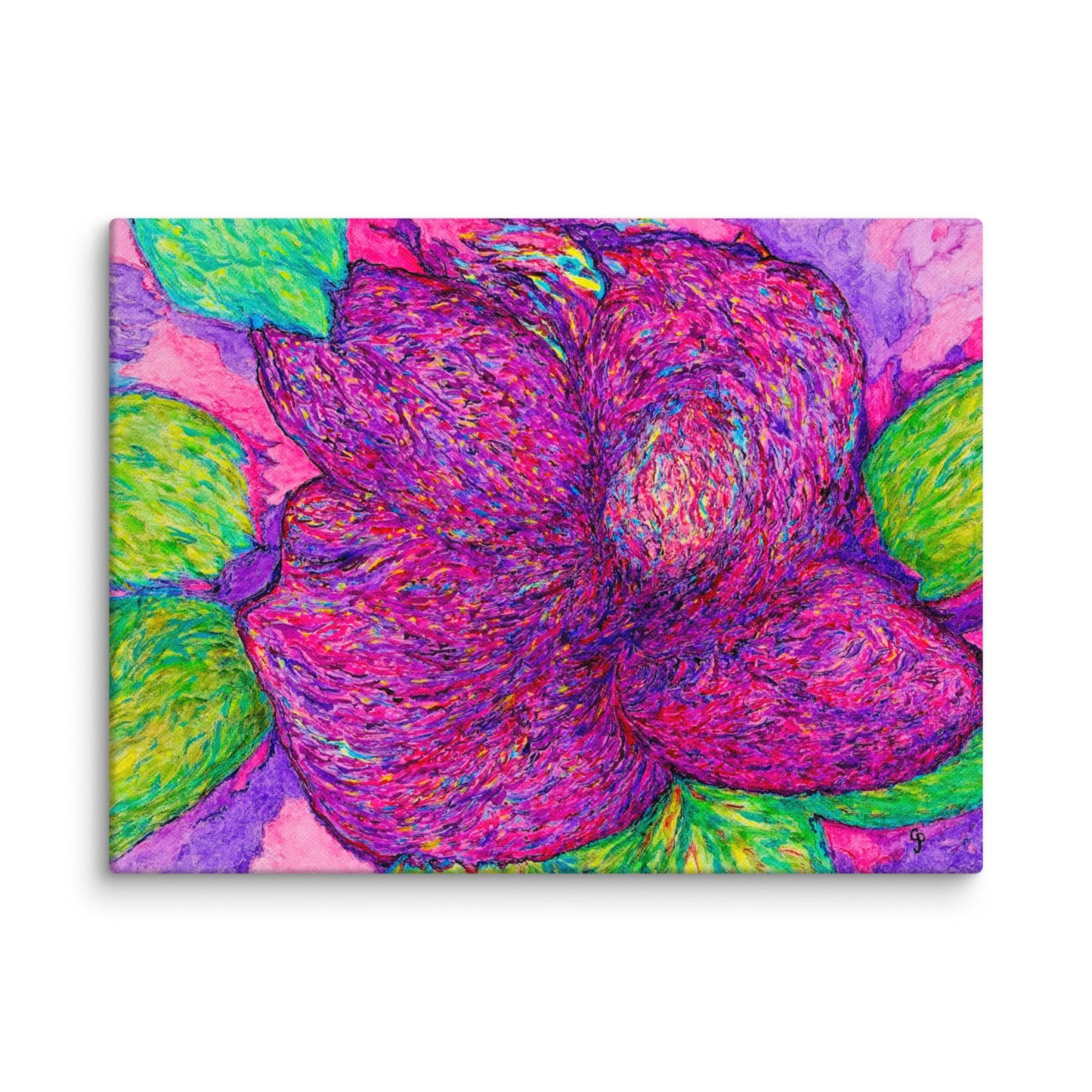 Original canvas wall art featuring watercolor art design, perfect for home decor, gallery walls, or office spaces—high-quality artwork that adds color, character, and creativity to any room.