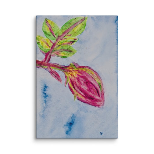Original canvas wall art featuring watercolor art design, perfect for home decor, gallery walls, or office spaces—high-quality artwork that adds color, character, and creativity to any room.