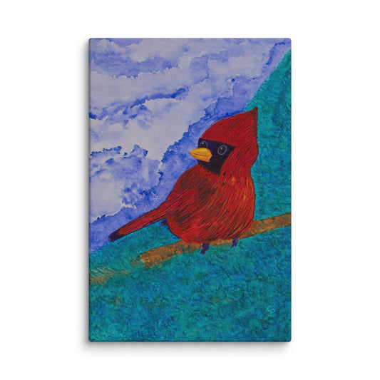 Original canvas wall art featuring watercolor art design, perfect for home decor, gallery walls, or office spaces—high-quality artwork that adds color, character, and creativity to any room.