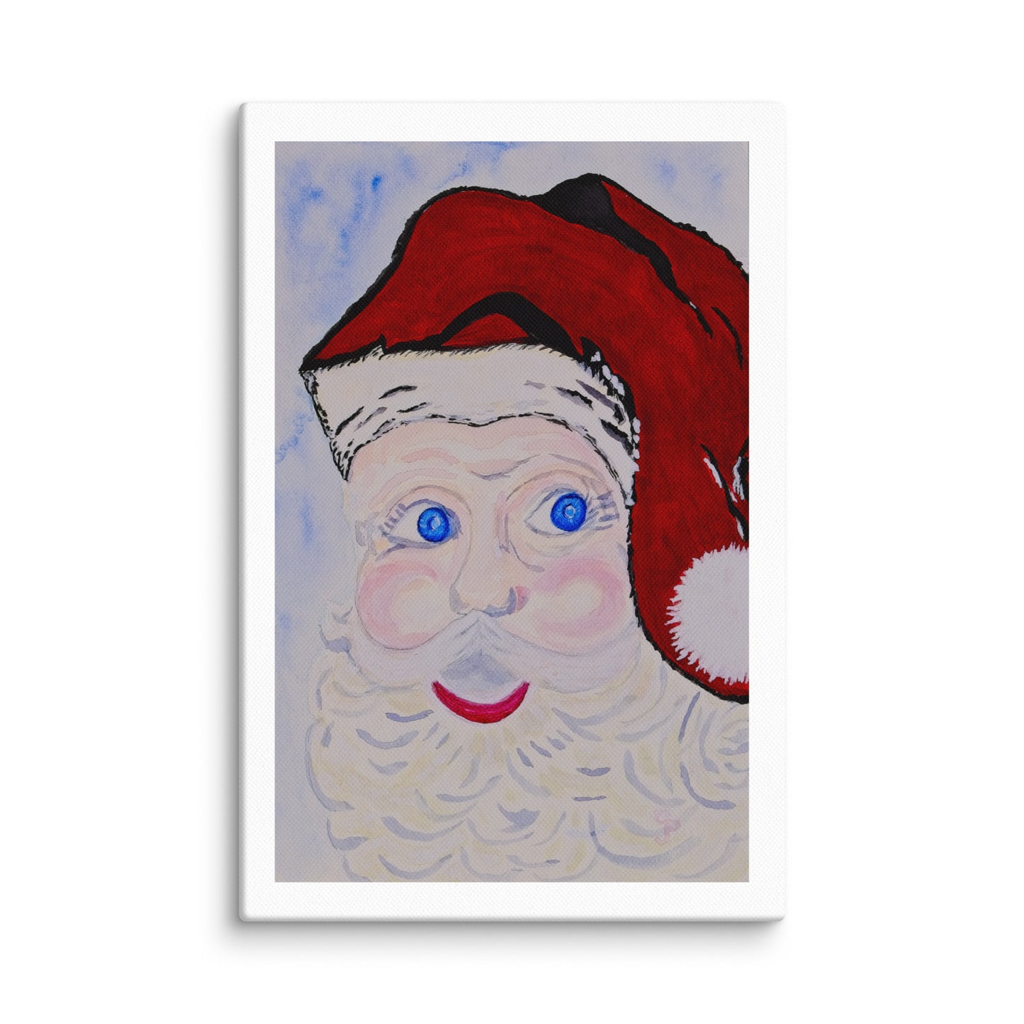 Original canvas wall art featuring watercolor art design, perfect for home decor, gallery walls, or office spaces—high-quality artwork that adds color, character, and creativity to any room.