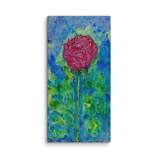 Original canvas wall art featuring watercolor art design, perfect for home decor, gallery walls, or office spaces—high-quality artwork that adds color, character, and creativity to any room.