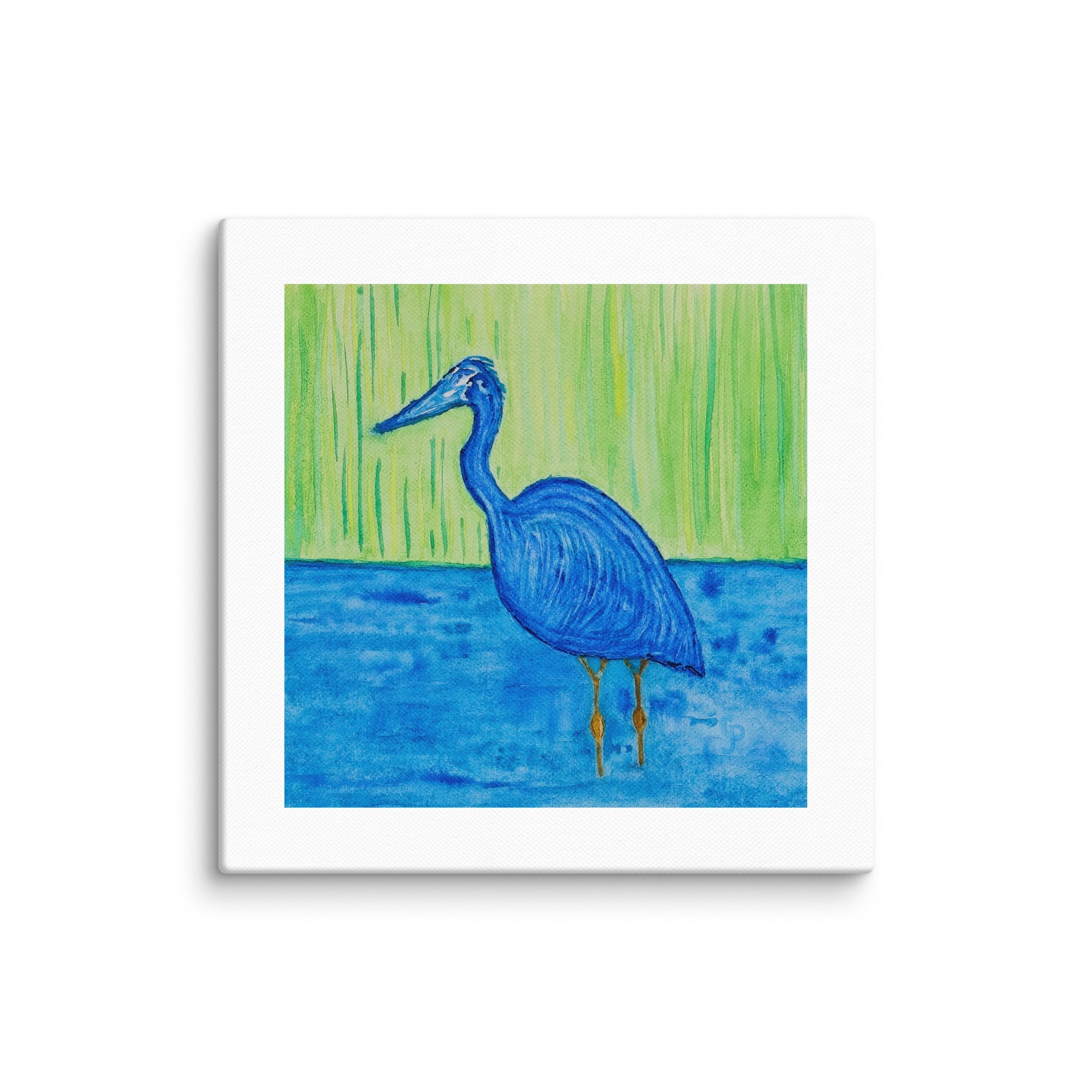 Original canvas wall art featuring watercolor art design, perfect for home decor, gallery walls, or office spaces—high-quality artwork that adds color, character, and creativity to any room.