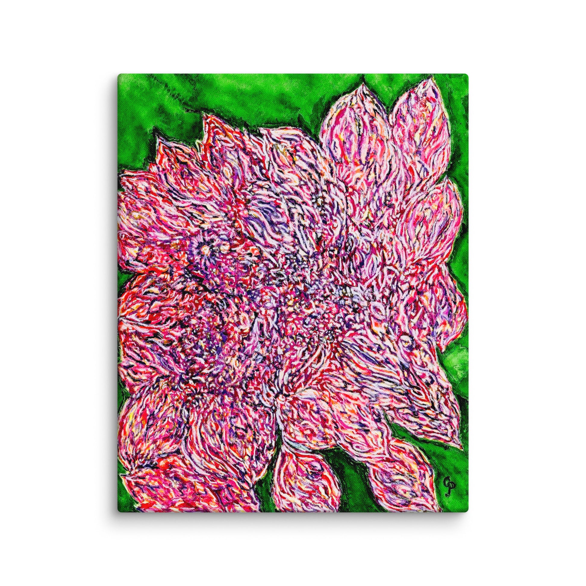 Original canvas wall art featuring watercolor art design, perfect for home decor, gallery walls, or office spaces—high-quality artwork that adds color, character, and creativity to any room.