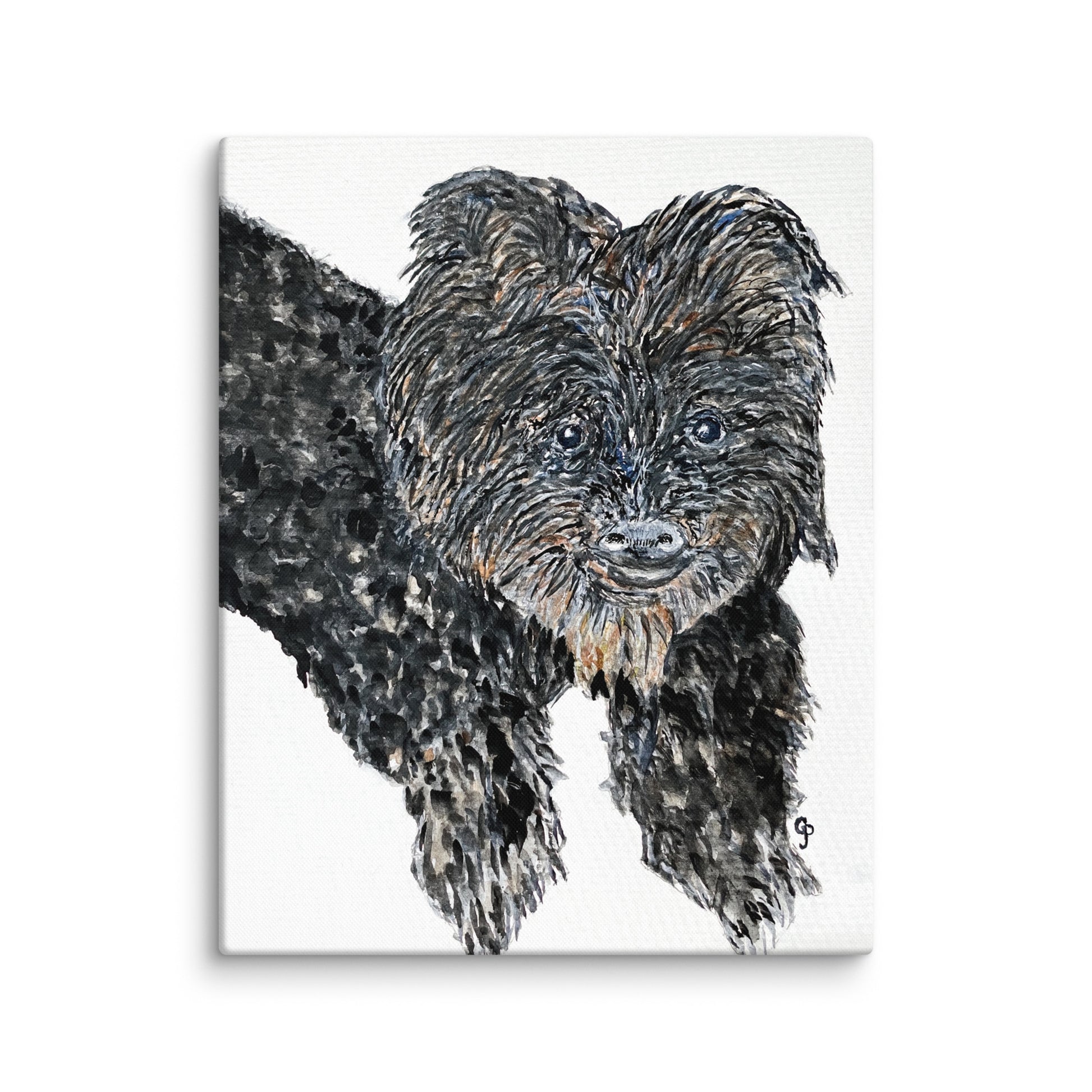 Original canvas wall art featuring watercolor art design, perfect for home decor, gallery walls, or office spaces—high-quality artwork that adds color, character, and creativity to any room.
