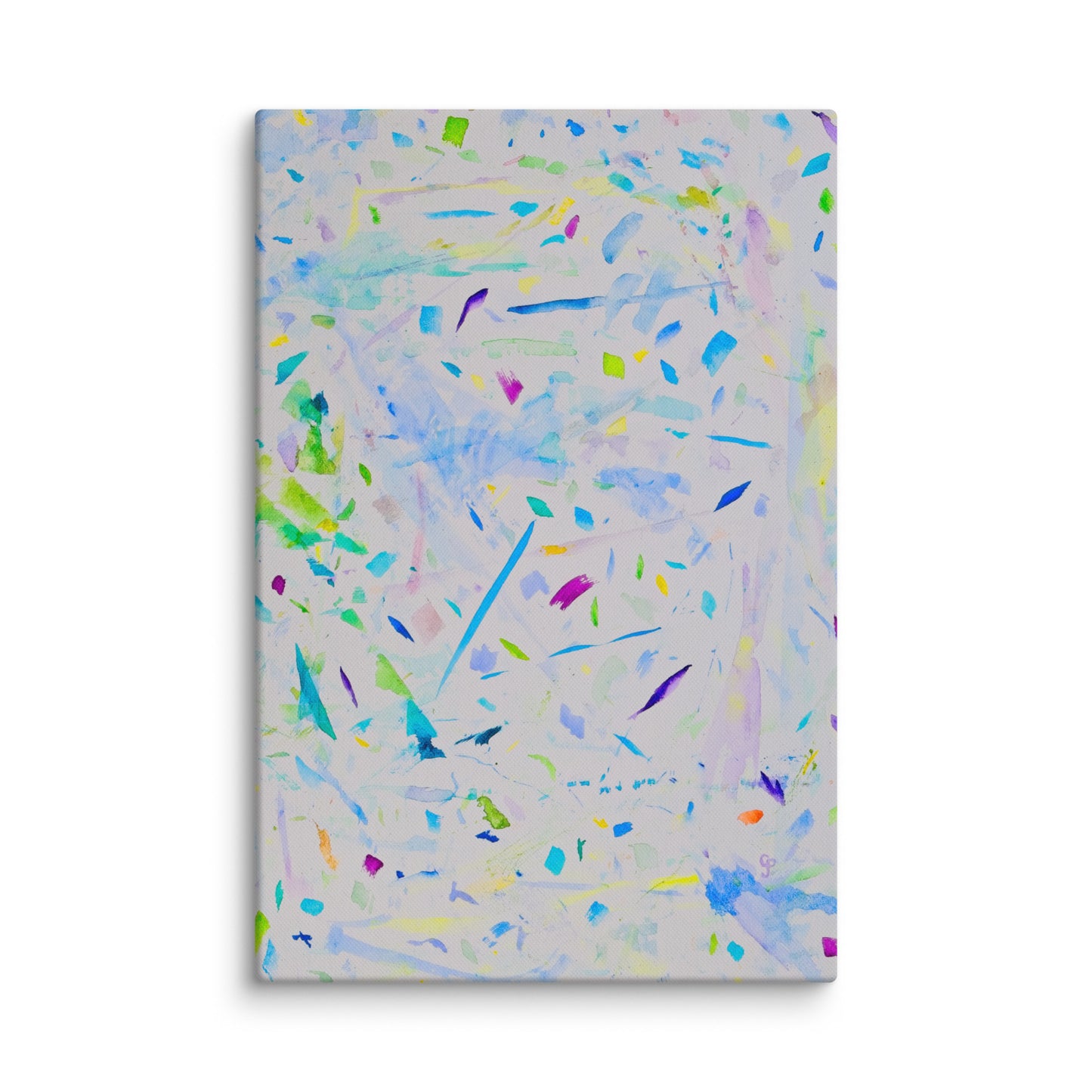 Original canvas wall art featuring watercolor art design, perfect for home decor, gallery walls, or office spaces—high-quality artwork that adds color, character, and creativity to any room.