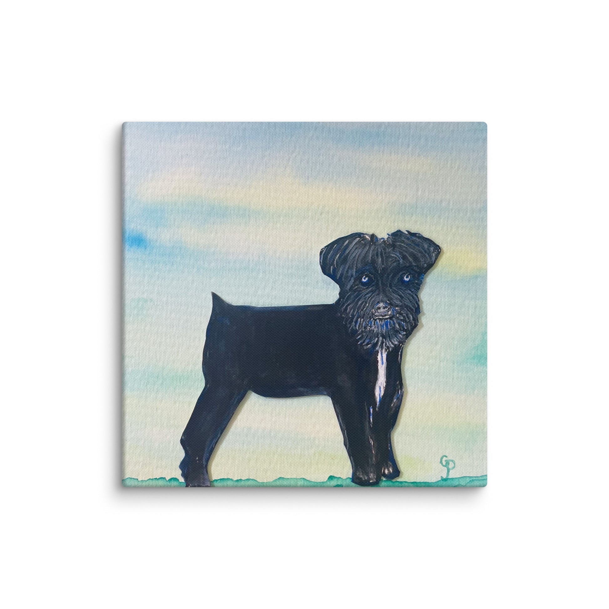 Original canvas wall art featuring watercolor art design, perfect for home decor, gallery walls, or office spaces—high-quality artwork that adds color, character, and creativity to any room.