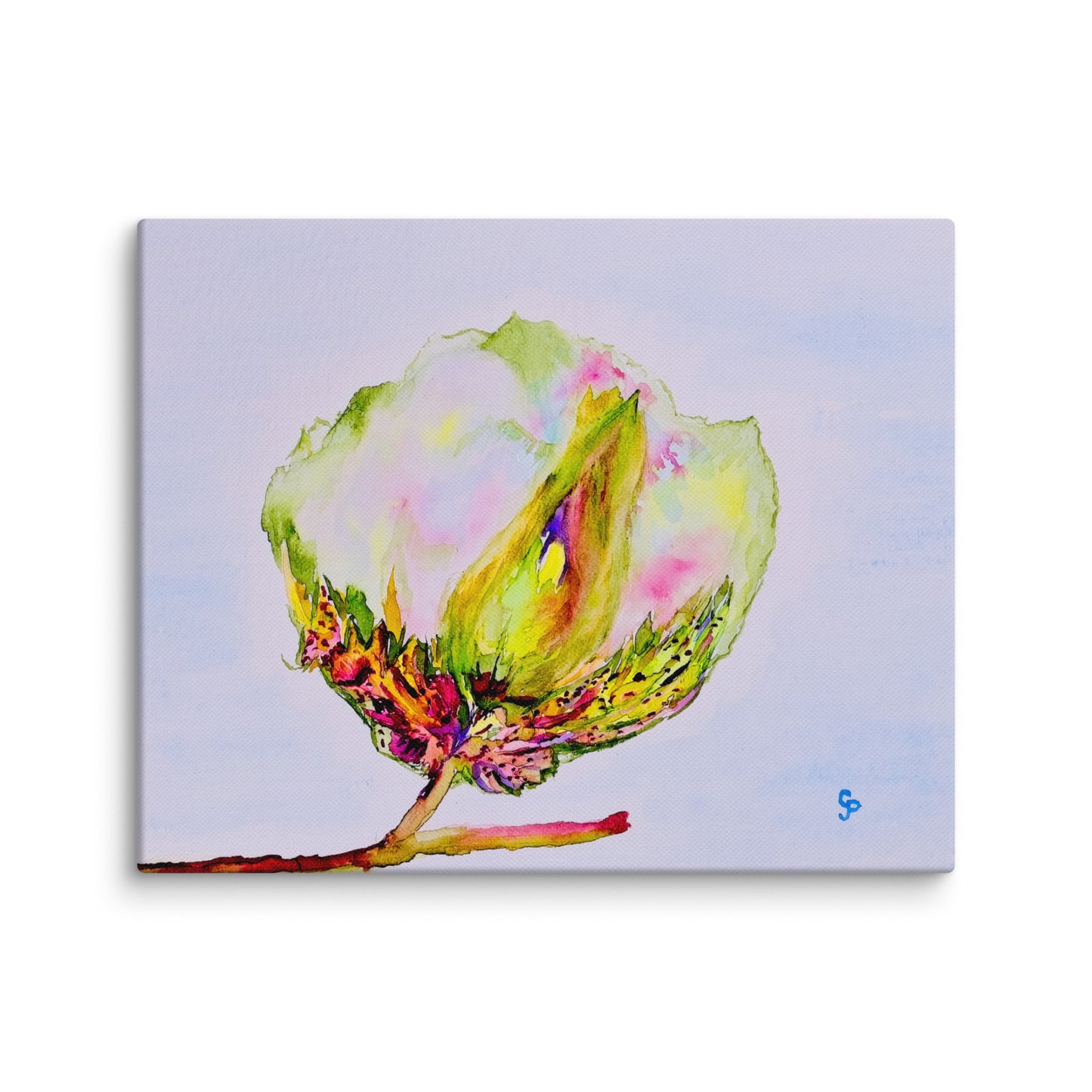 Original canvas wall art featuring watercolor art design, perfect for home decor, gallery walls, or office spaces—high-quality artwork that adds color, character, and creativity to any room.