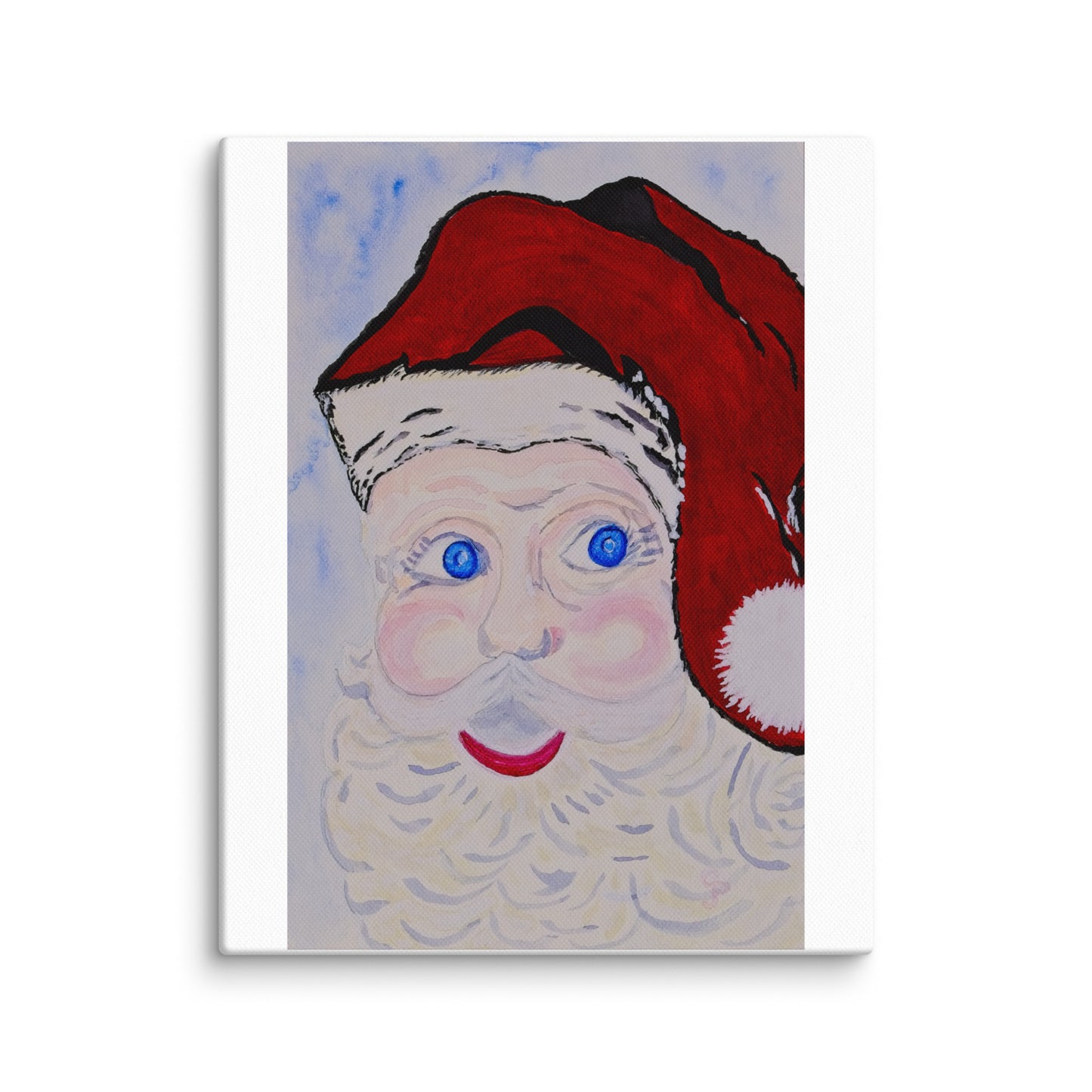 Original canvas wall art featuring watercolor art design, perfect for home decor, gallery walls, or office spaces—high-quality artwork that adds color, character, and creativity to any room.