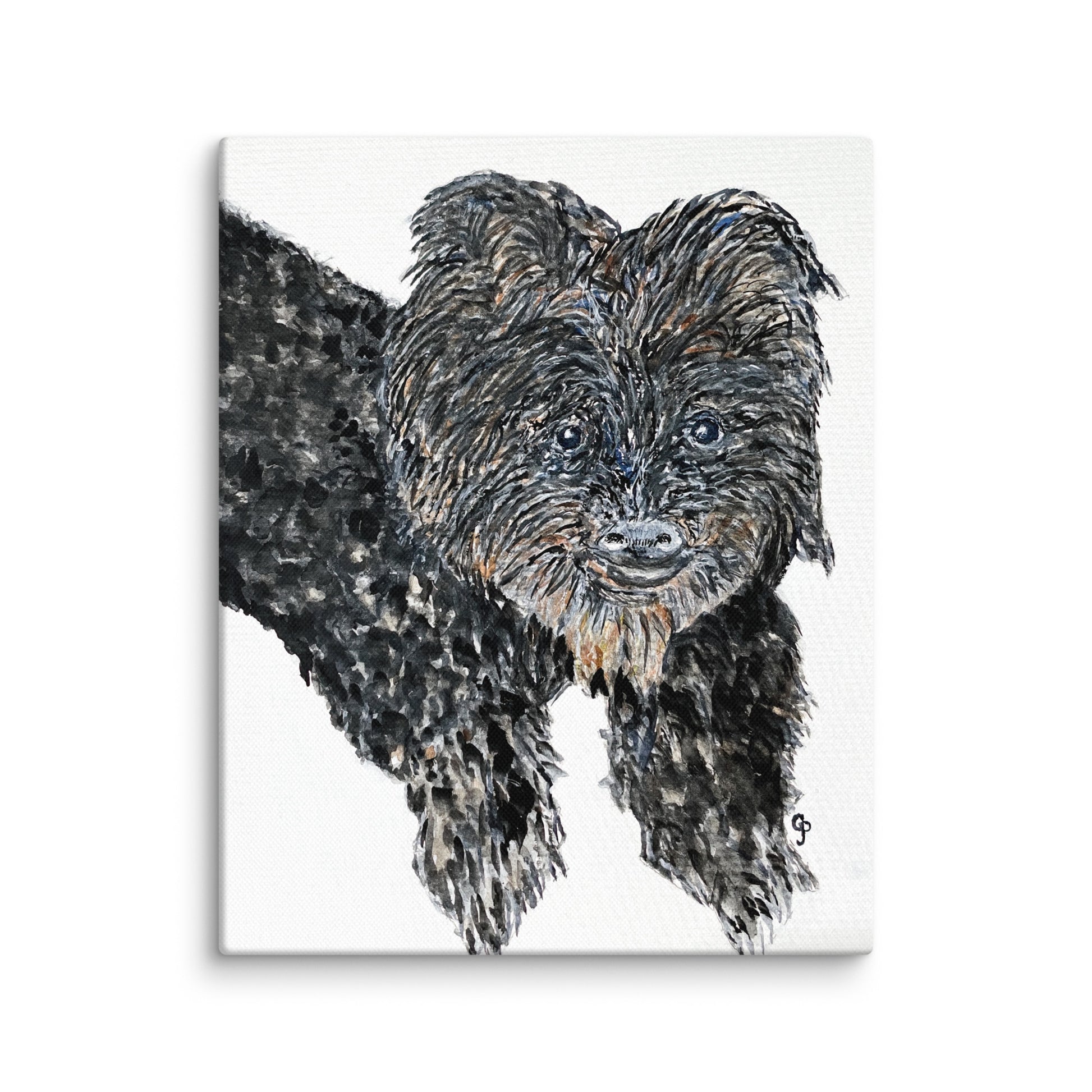 Original canvas wall art featuring watercolor art design, perfect for home decor, gallery walls, or office spaces—high-quality artwork that adds color, character, and creativity to any room.