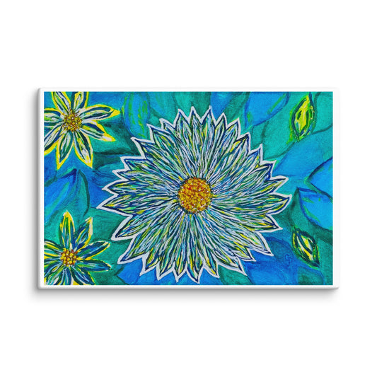 Original canvas wall art featuring watercolor art design, perfect for home decor, gallery walls, or office spaces—high-quality artwork that adds color, character, and creativity to any room.