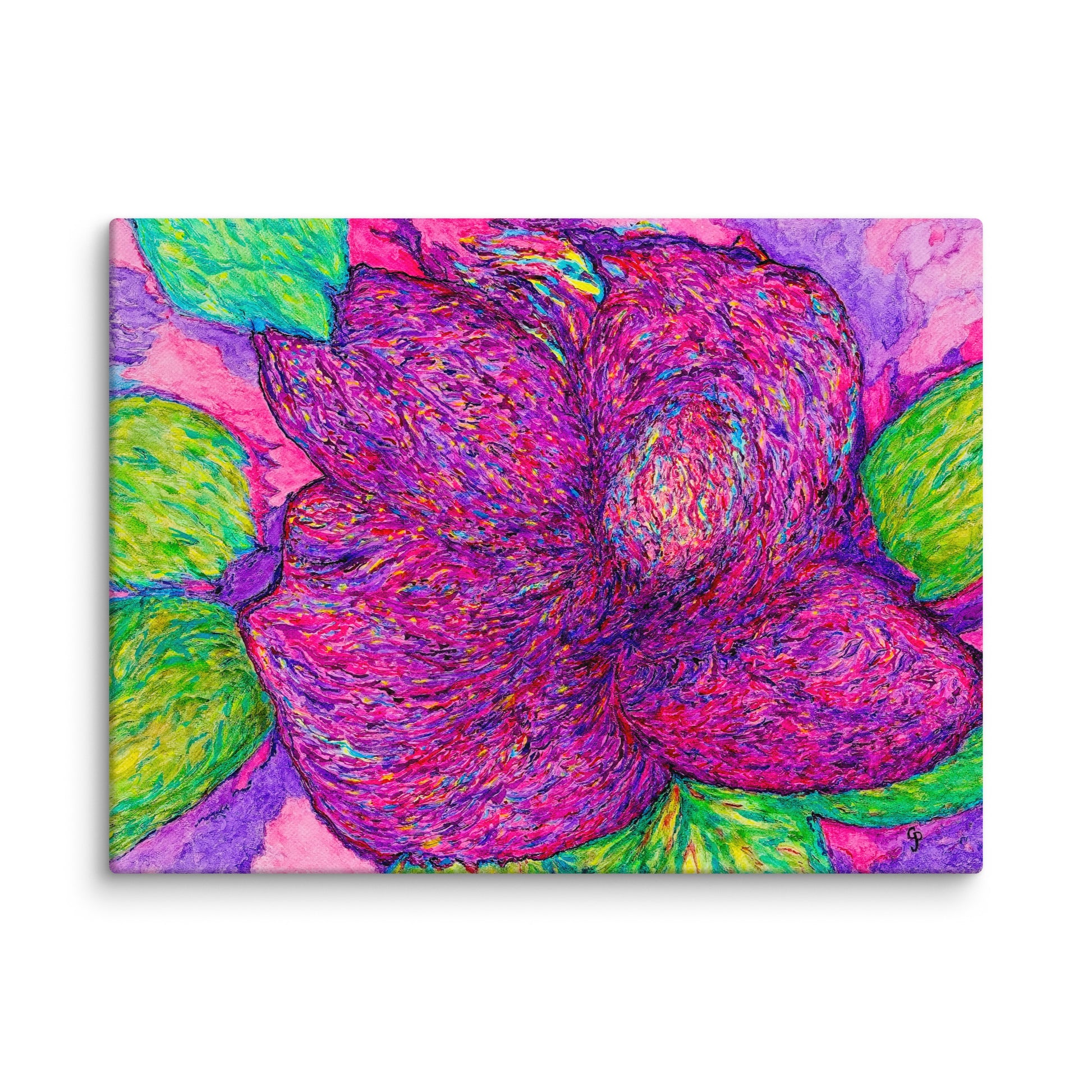 Original canvas wall art featuring watercolor art design, perfect for home decor, gallery walls, or office spaces—high-quality artwork that adds color, character, and creativity to any room.