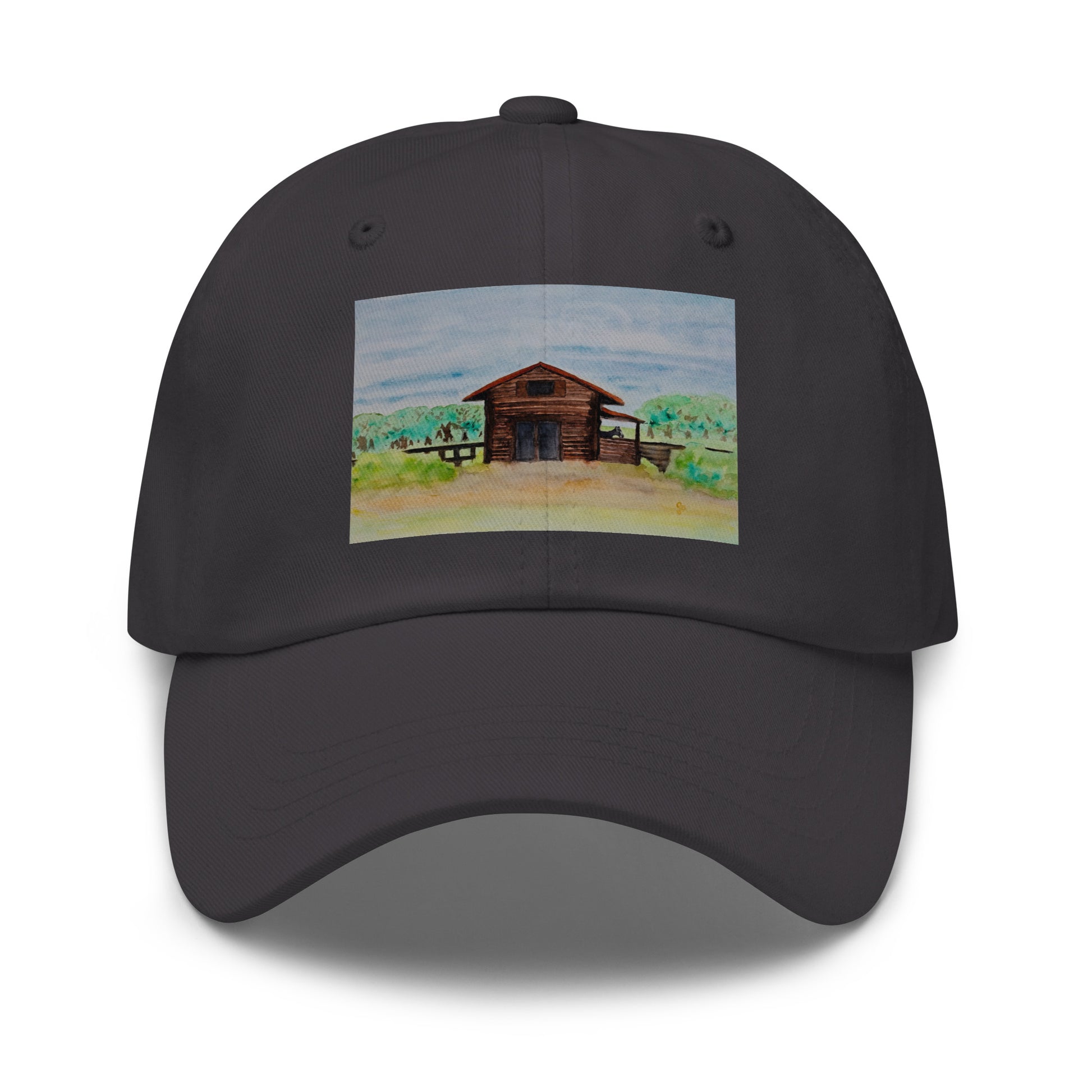 Stylish hat featuring original artwork—comfortable, adjustable, and perfect for everyday wear, outdoor activities, or gifting; ideal for art lovers and trendsetters.