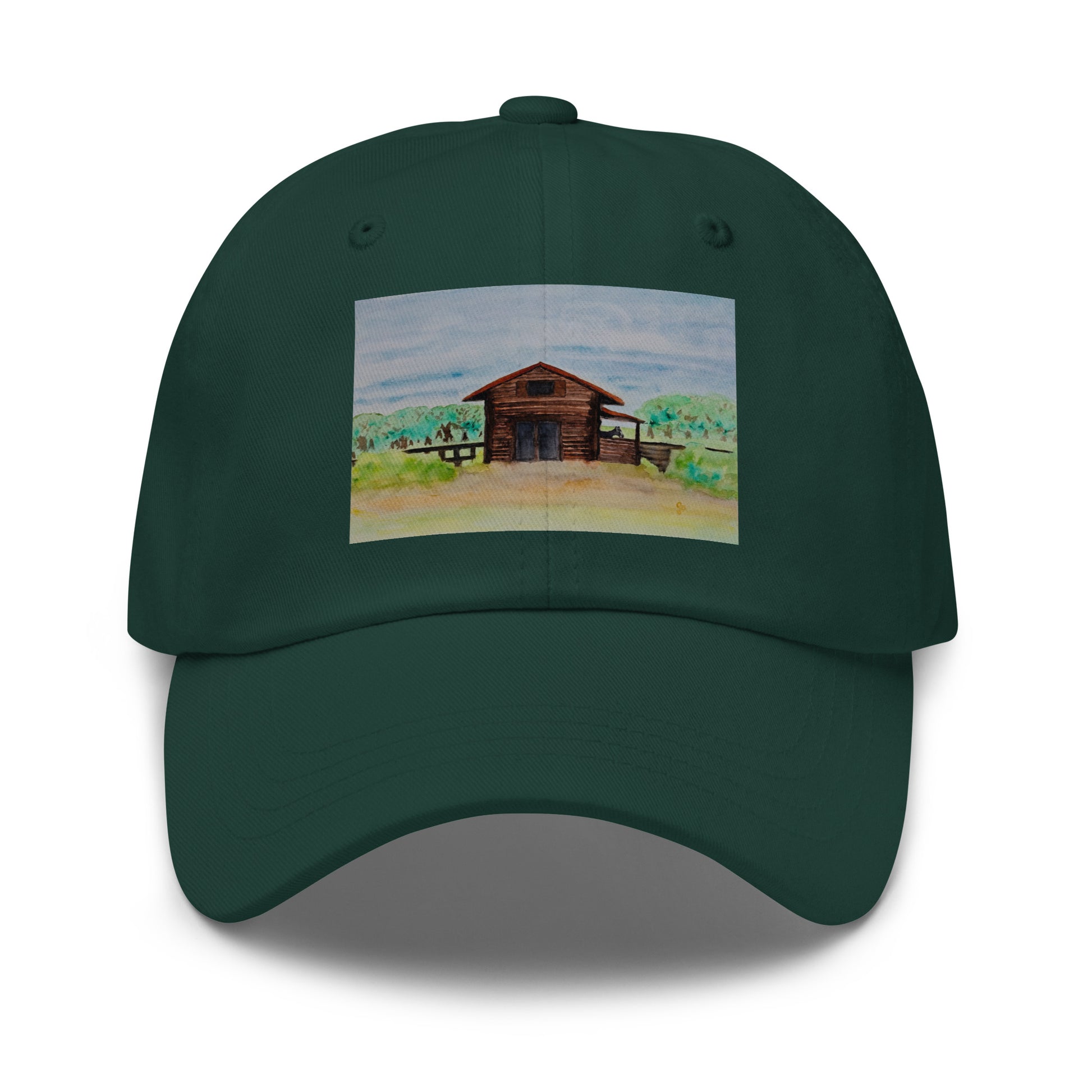 Stylish hat featuring original artwork—comfortable, adjustable, and perfect for everyday wear, outdoor activities, or gifting; ideal for art lovers and trendsetters.
