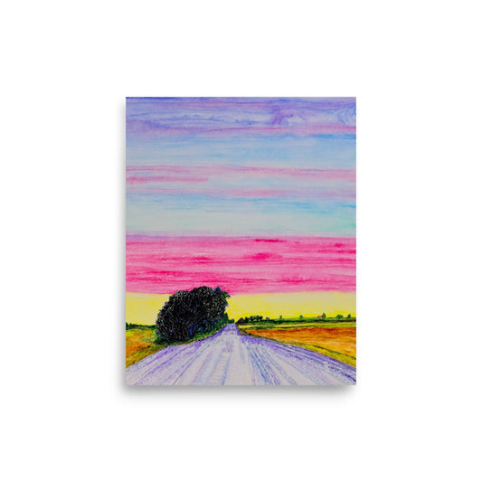 Original wall art featuring watercolor art design, perfect for home decor, gallery walls, or office spaces—high-quality artwork that adds color, character, and creativity to any room.