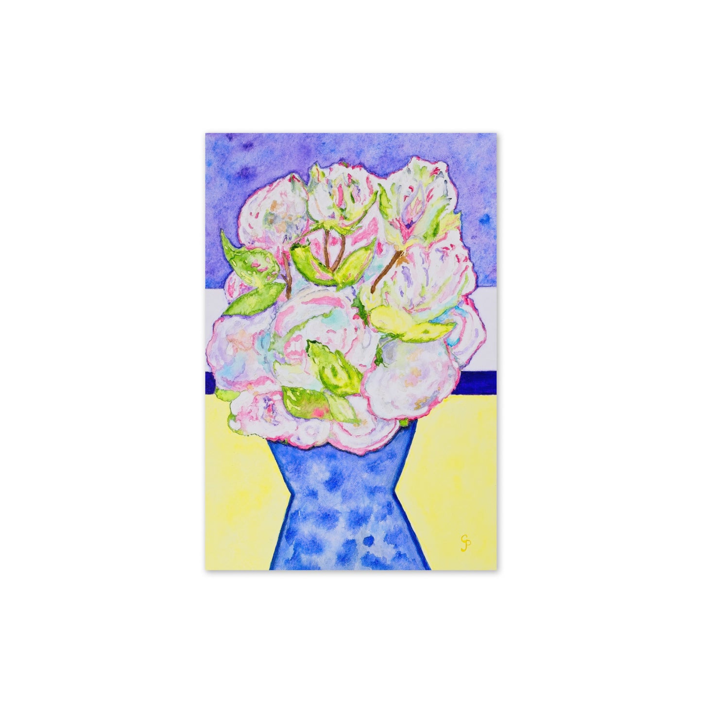 Premium greeting card featuring original artwork —perfect for notes, holidays, or special occasions; printed with quality with vibrant colors for a personal, artistic touch.