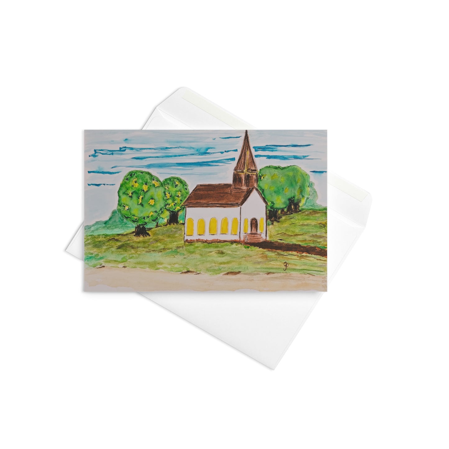 Premium greeting card featuring original artwork —perfect for notes, holidays, or special occasions; printed with quality with vibrant colors for a personal, artistic touch.