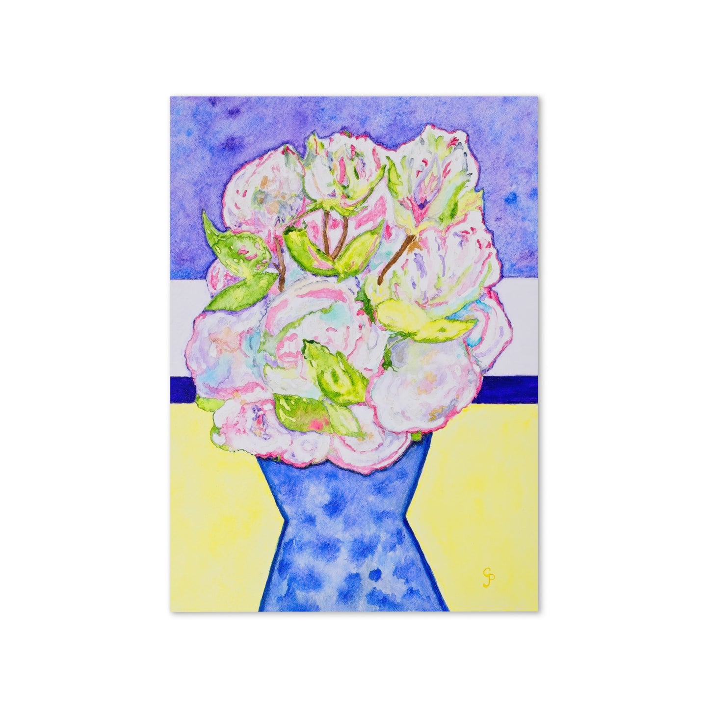 Premium greeting card featuring original artwork —perfect for notes, holidays, or special occasions; printed with quality with vibrant colors for a personal, artistic touch.