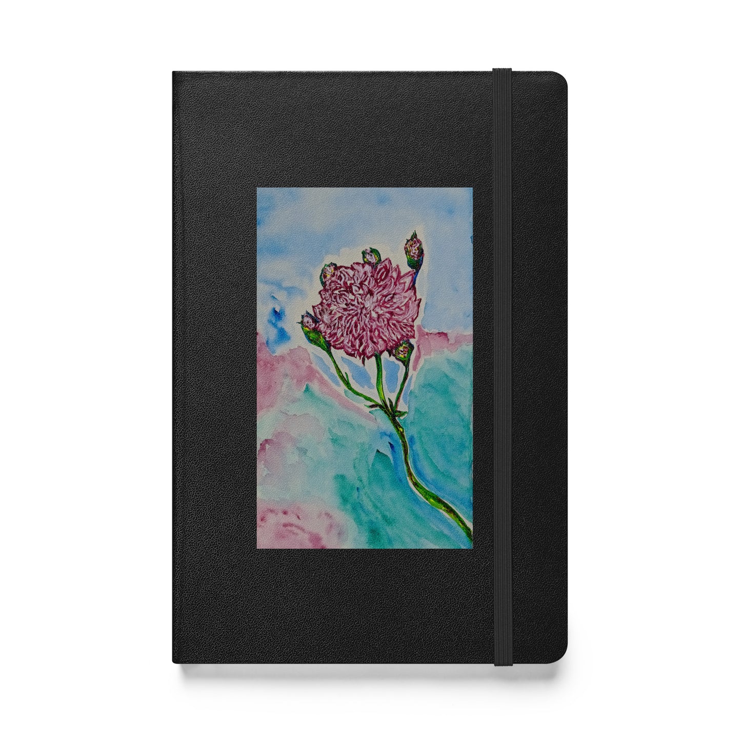 Hardcover bound notebook featuring original cover artwork—durable, stylish, and perfect for journaling, note-taking, or creative writing; ideal for students, professionals, and art lovers.