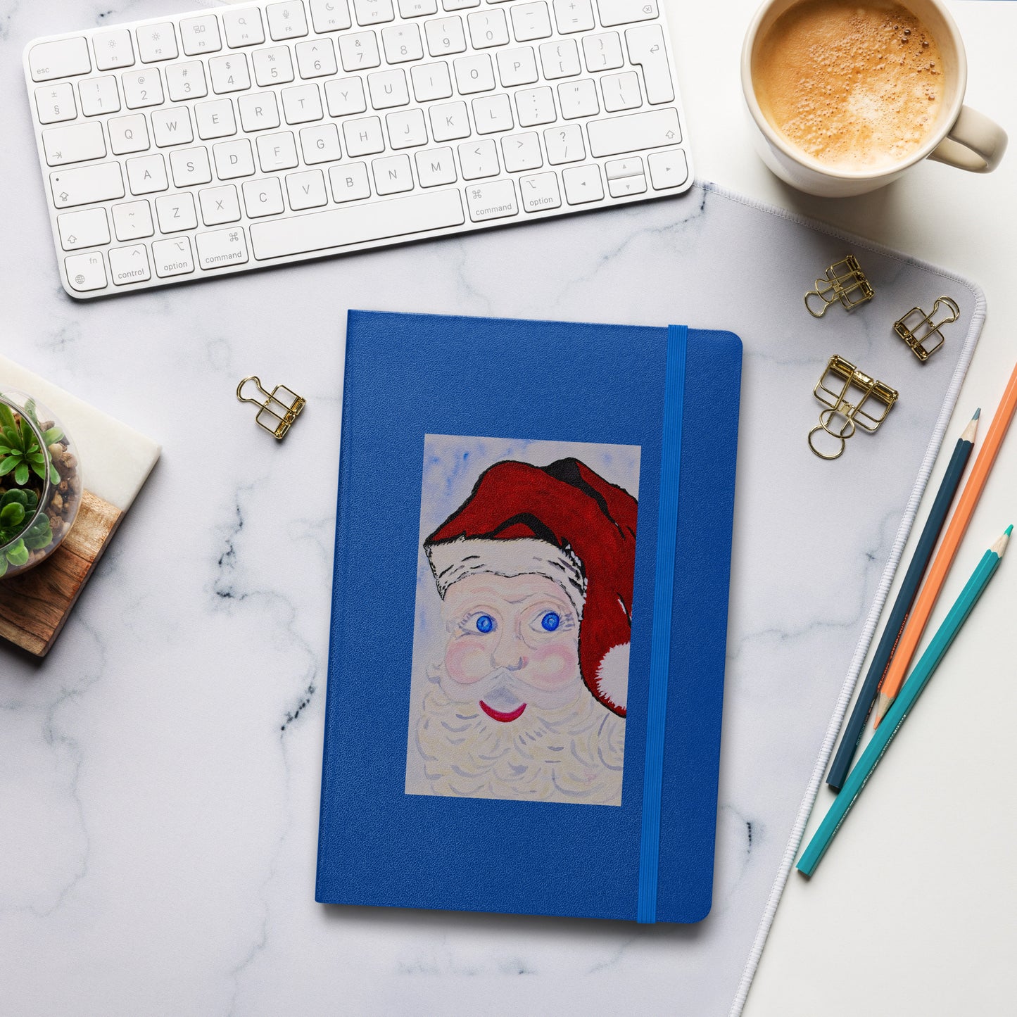 Hardcover bound notebook featuring original cover artwork—durable, stylish, and perfect for journaling, note-taking, or creative writing; ideal for students, professionals, and art lovers.