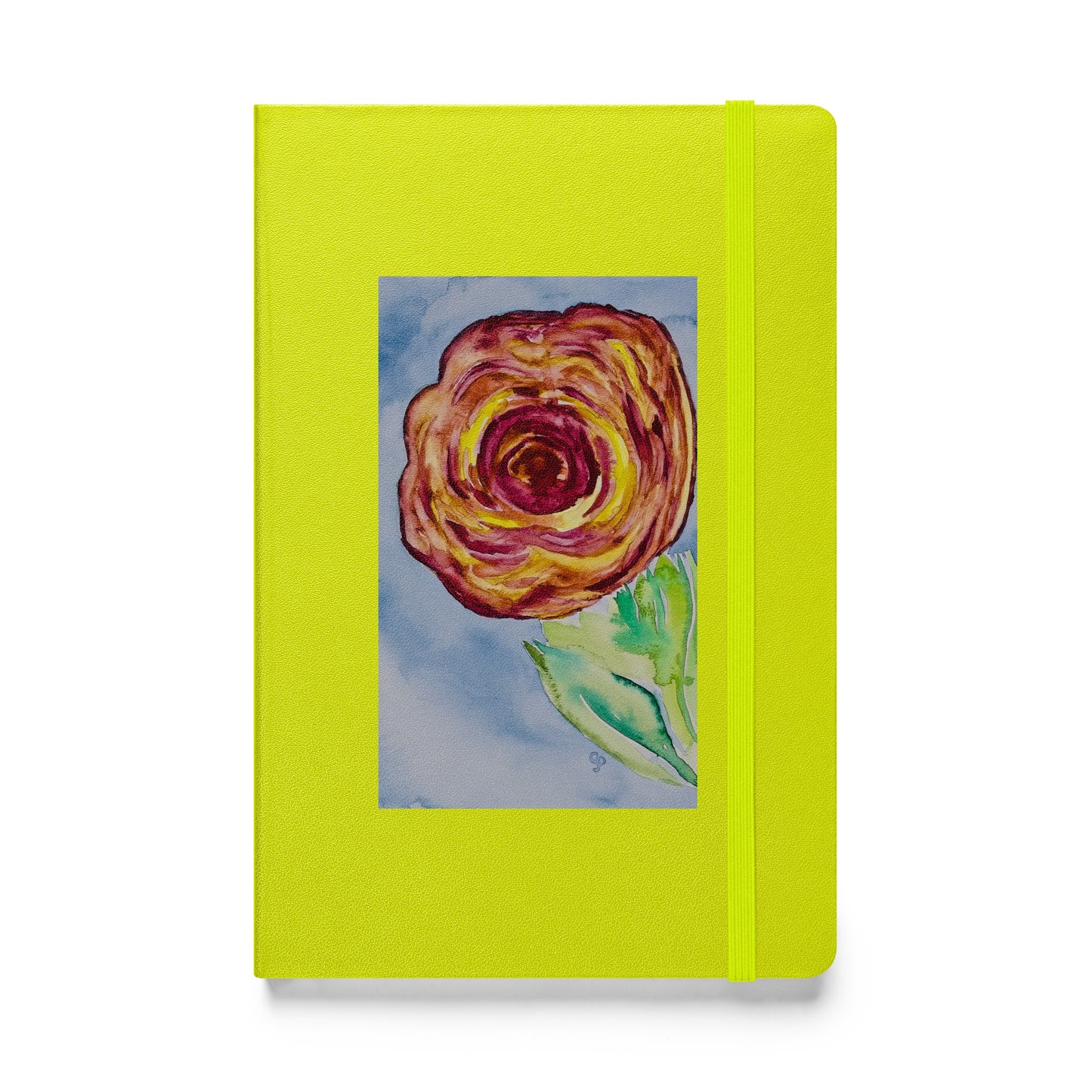 Hardcover bound notebook featuring original cover artwork—durable, stylish, and perfect for journaling, note-taking, or creative writing; ideal for students, professionals, and art lovers.