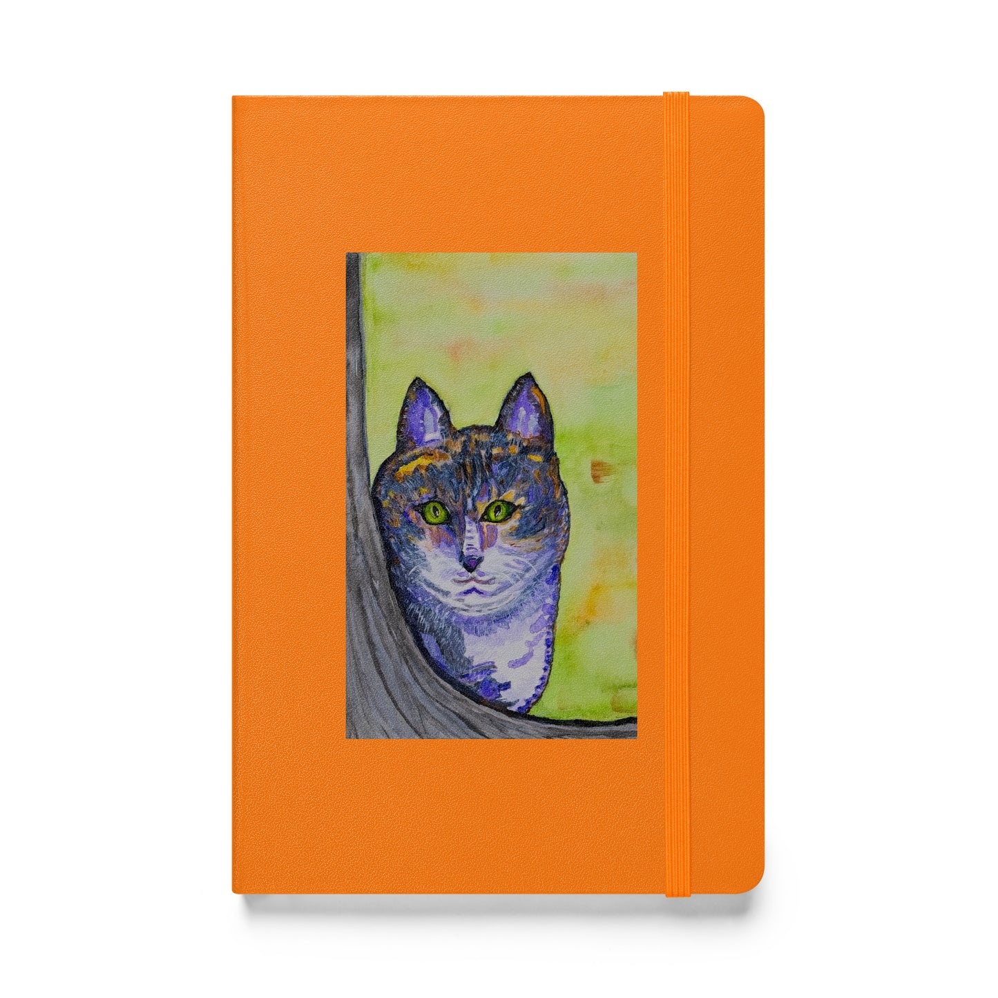 Hardcover bound notebook featuring original cover artwork—durable, stylish, and perfect for journaling, note-taking, or creative writing; ideal for students, professionals, and art lovers.