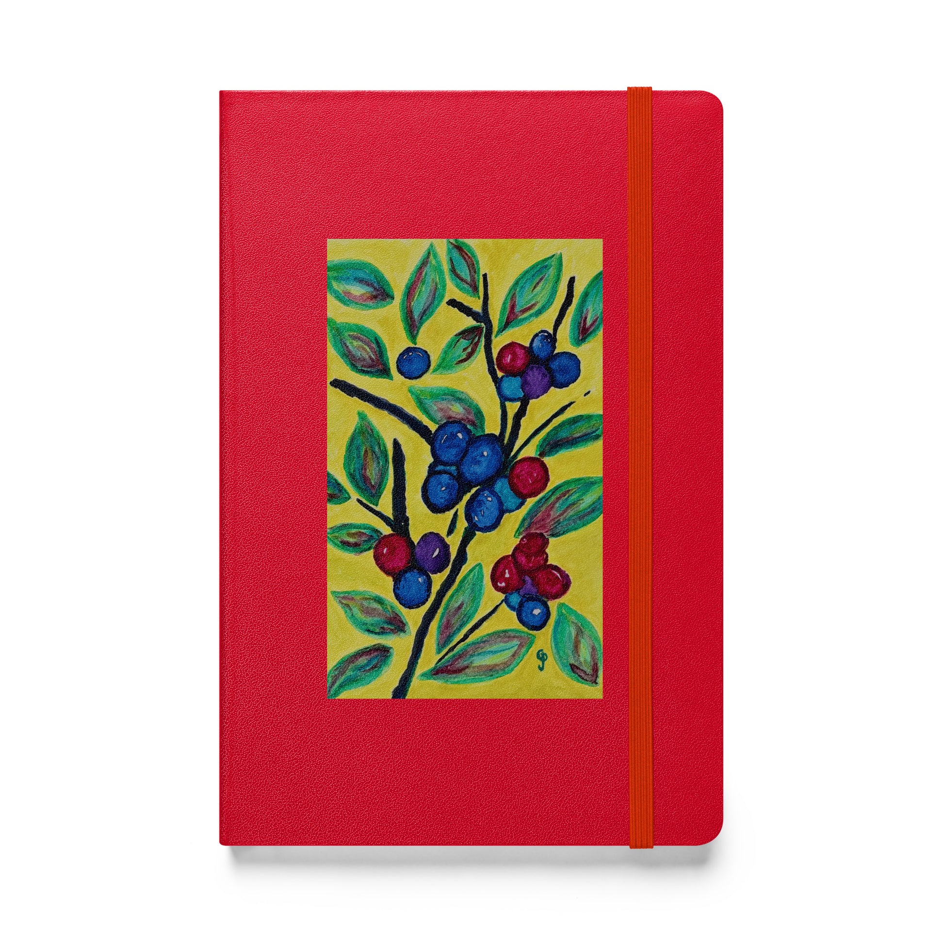 Hardcover bound notebook featuring original cover artwork—durable, stylish, and perfect for journaling, note-taking, or creative writing; ideal for students, professionals, and art lovers.