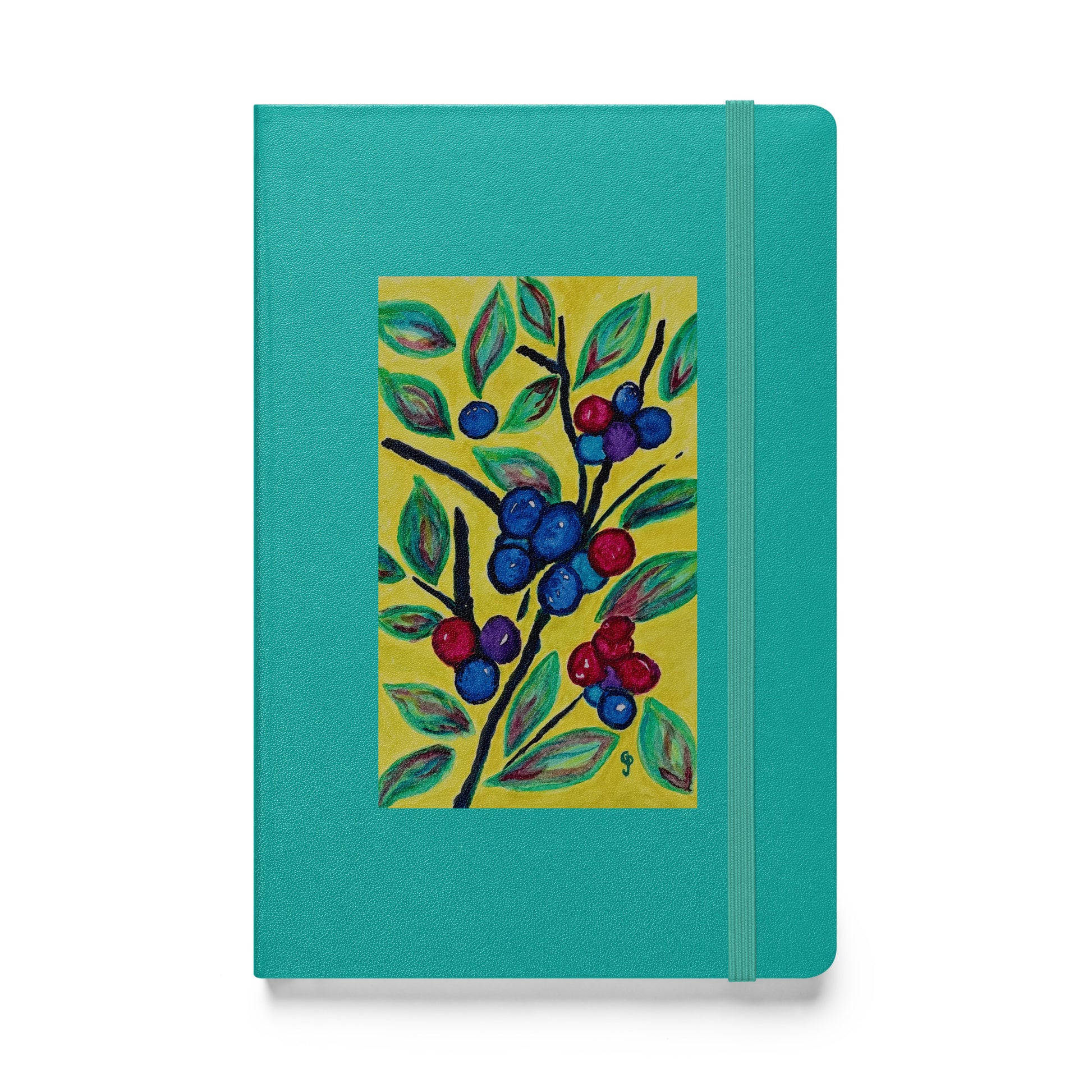 Hardcover bound notebook featuring original cover artwork—durable, stylish, and perfect for journaling, note-taking, or creative writing; ideal for students, professionals, and art lovers.