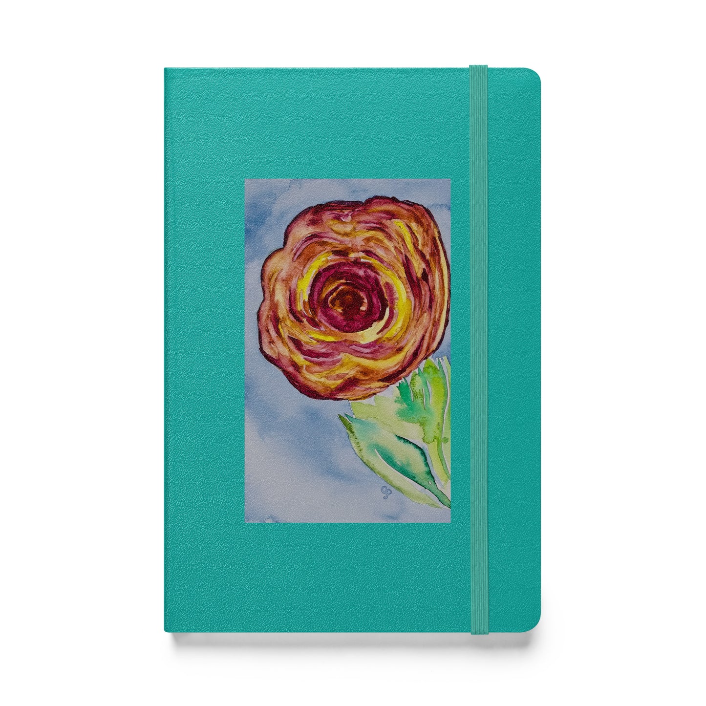 Hardcover bound notebook featuring original cover artwork—durable, stylish, and perfect for journaling, note-taking, or creative writing; ideal for students, professionals, and art lovers.