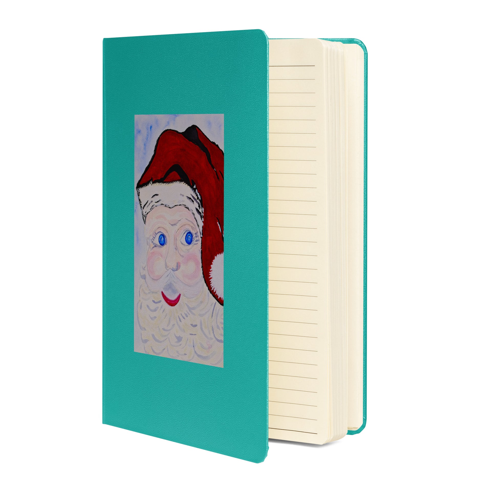Hardcover bound notebook featuring original cover artwork—durable, stylish, and perfect for journaling, note-taking, or creative writing; ideal for students, professionals, and art lovers.