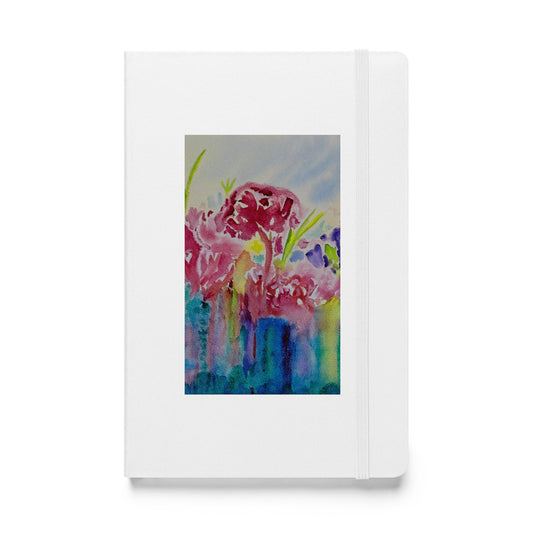 Hardcover bound notebook featuring original cover artwork—durable, stylish, and perfect for journaling, note-taking, or creative writing; ideal for students, professionals, and art lovers.