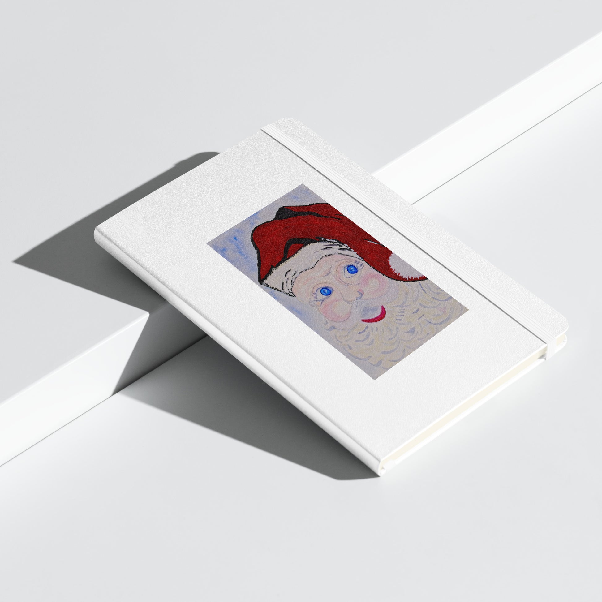 Hardcover bound notebook featuring original cover artwork—durable, stylish, and perfect for journaling, note-taking, or creative writing; ideal for students, professionals, and art lovers.
