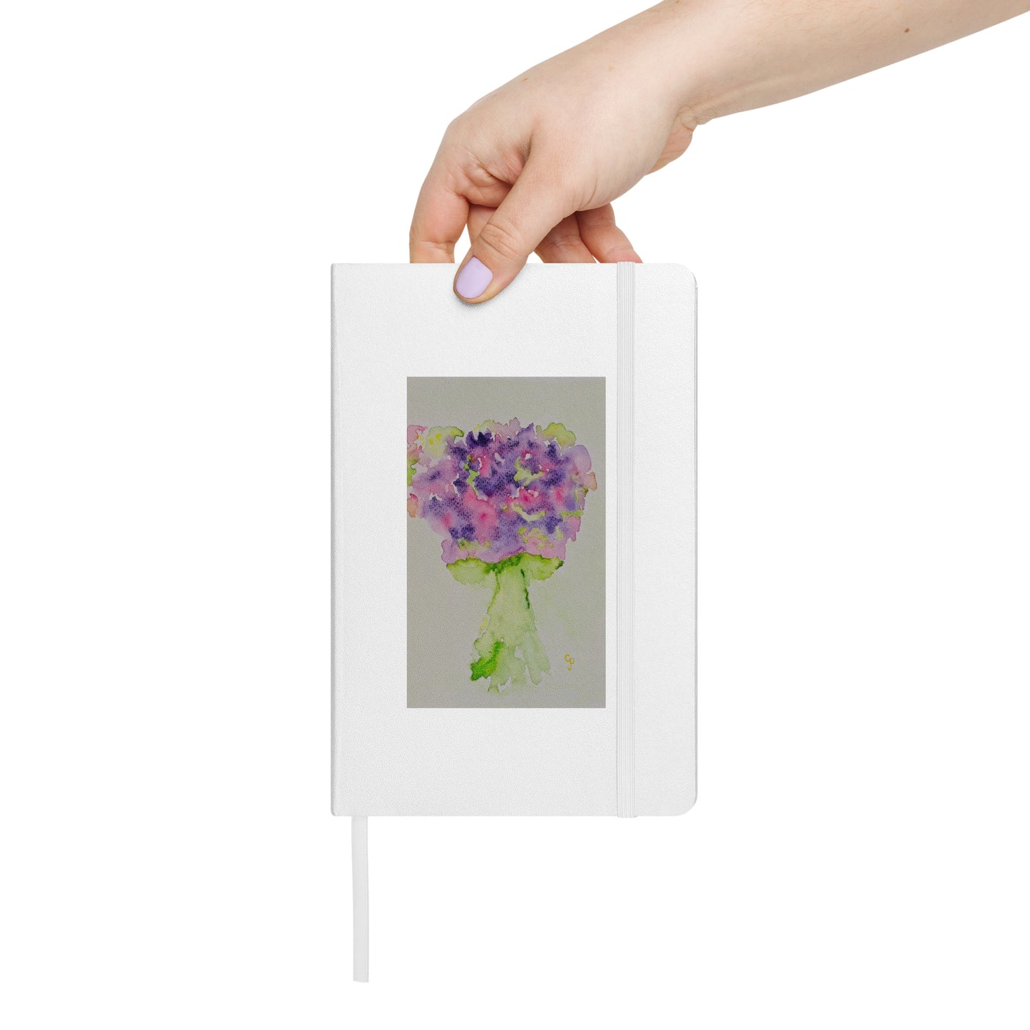 Hardcover bound notebook featuring original cover artwork—durable, stylish, and perfect for journaling, note-taking, or creative writing; ideal for students, professionals, and art lovers.